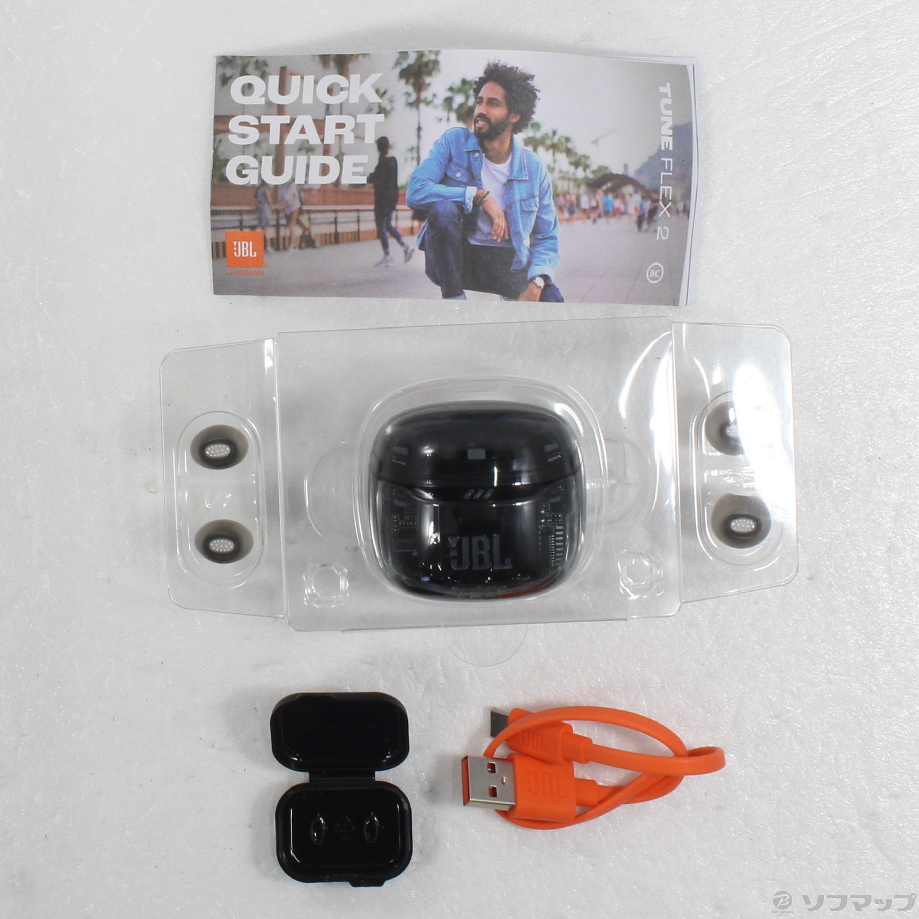 中古】JBL Tune Flex 2 ブラック JBLTFLEX2GBLK [2133074211299
