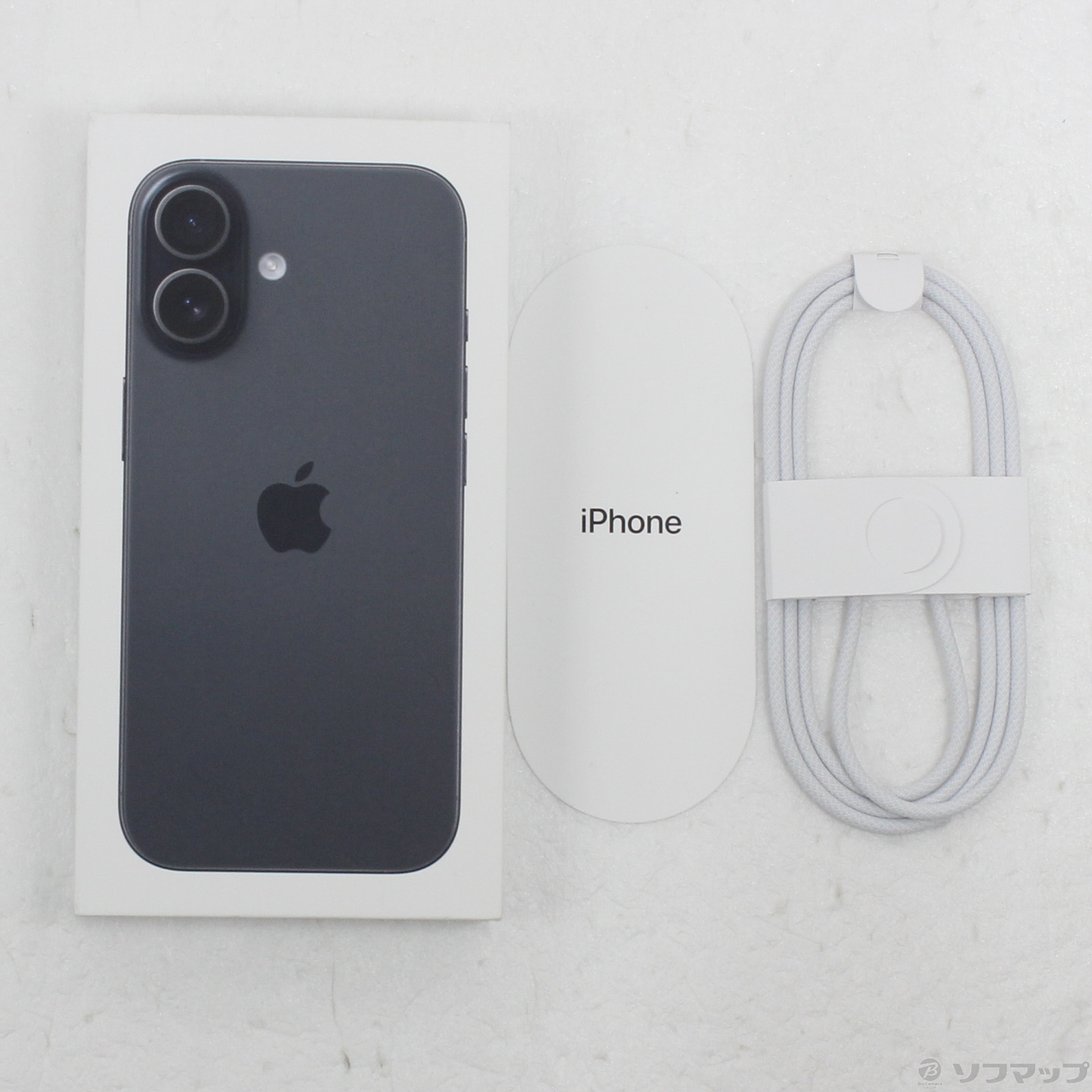 中古】iPhone17 256GB ブラック MG674J／A SIMフリー [2133074212760