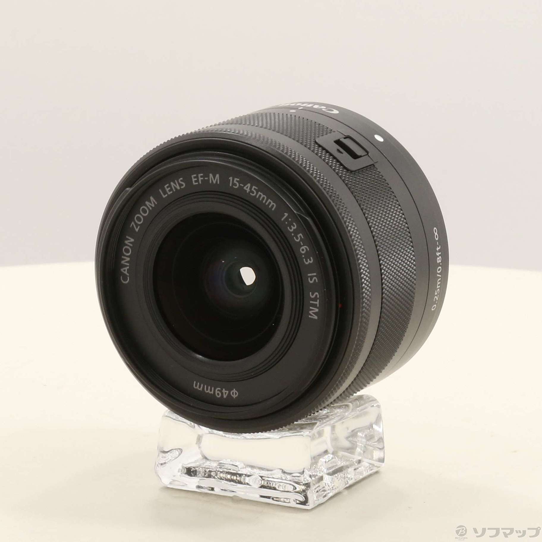 中古】EF-M 15-45mm F3.5-6.3 IS STM グラファイト [2133074230269 