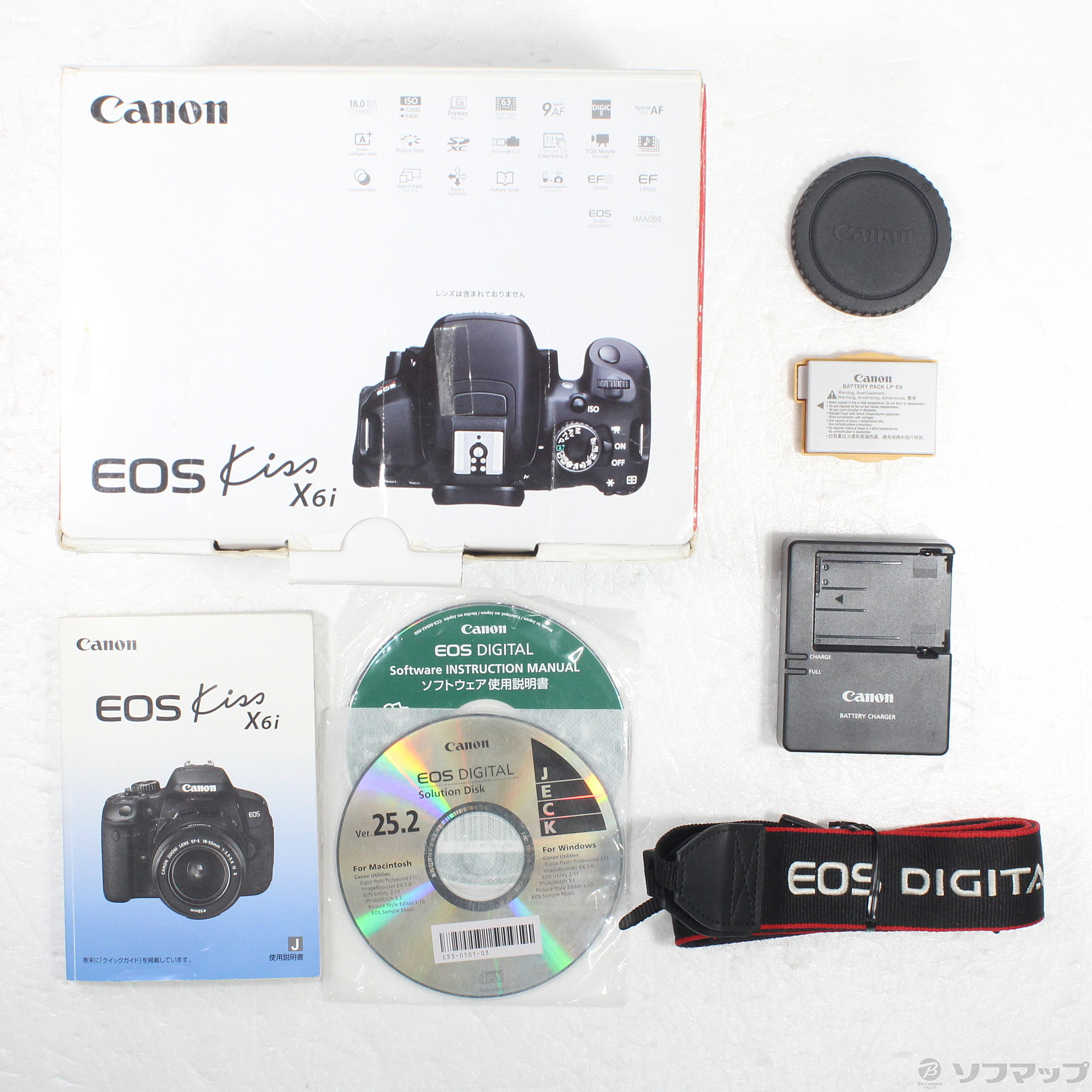 中古】EOS Kiss X6i ボディ (1800万画素／SDXC) [2133074235868