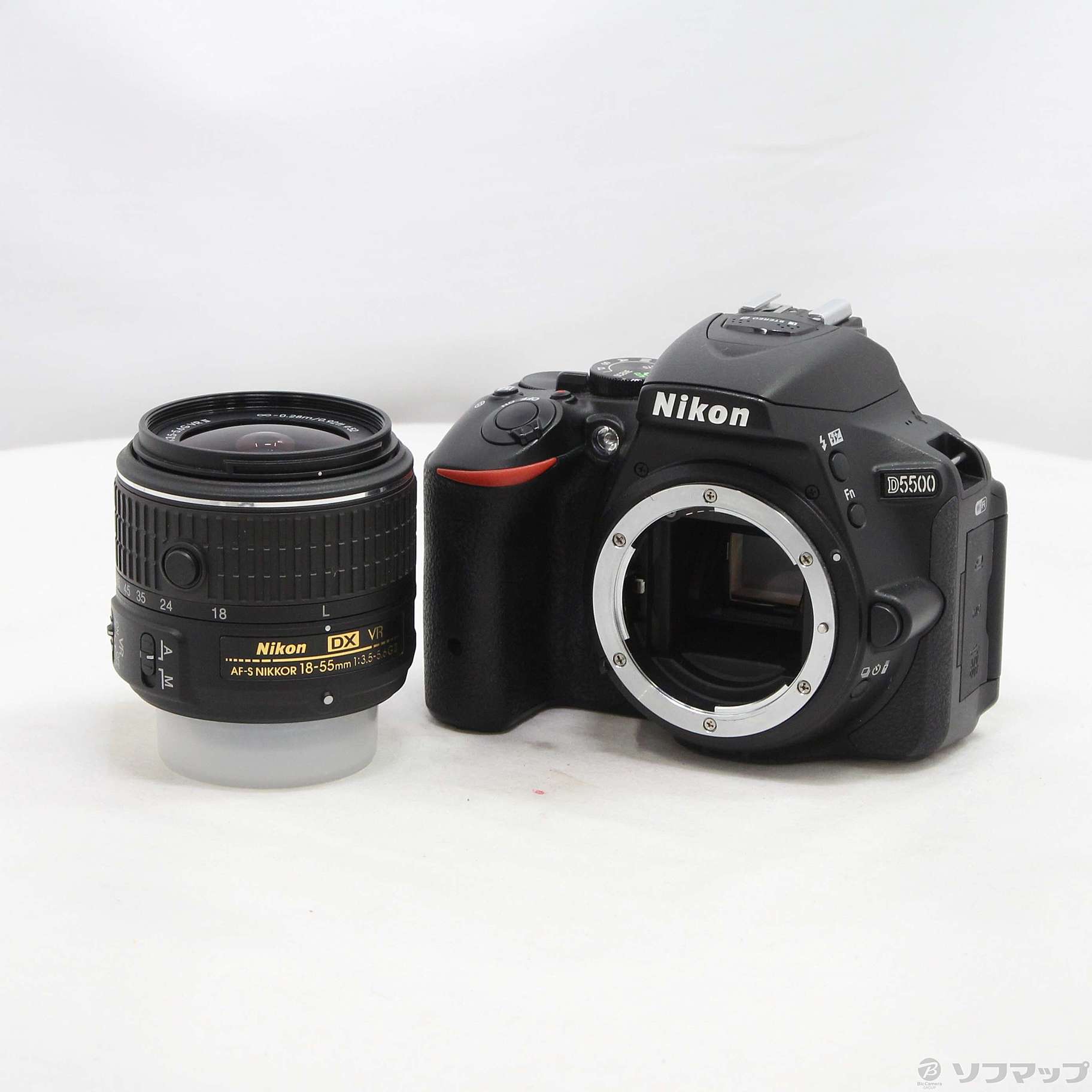 中古美品 Nikon D5500 18-55 VR Ⅱ レンズキット デジタルカメラ 家電