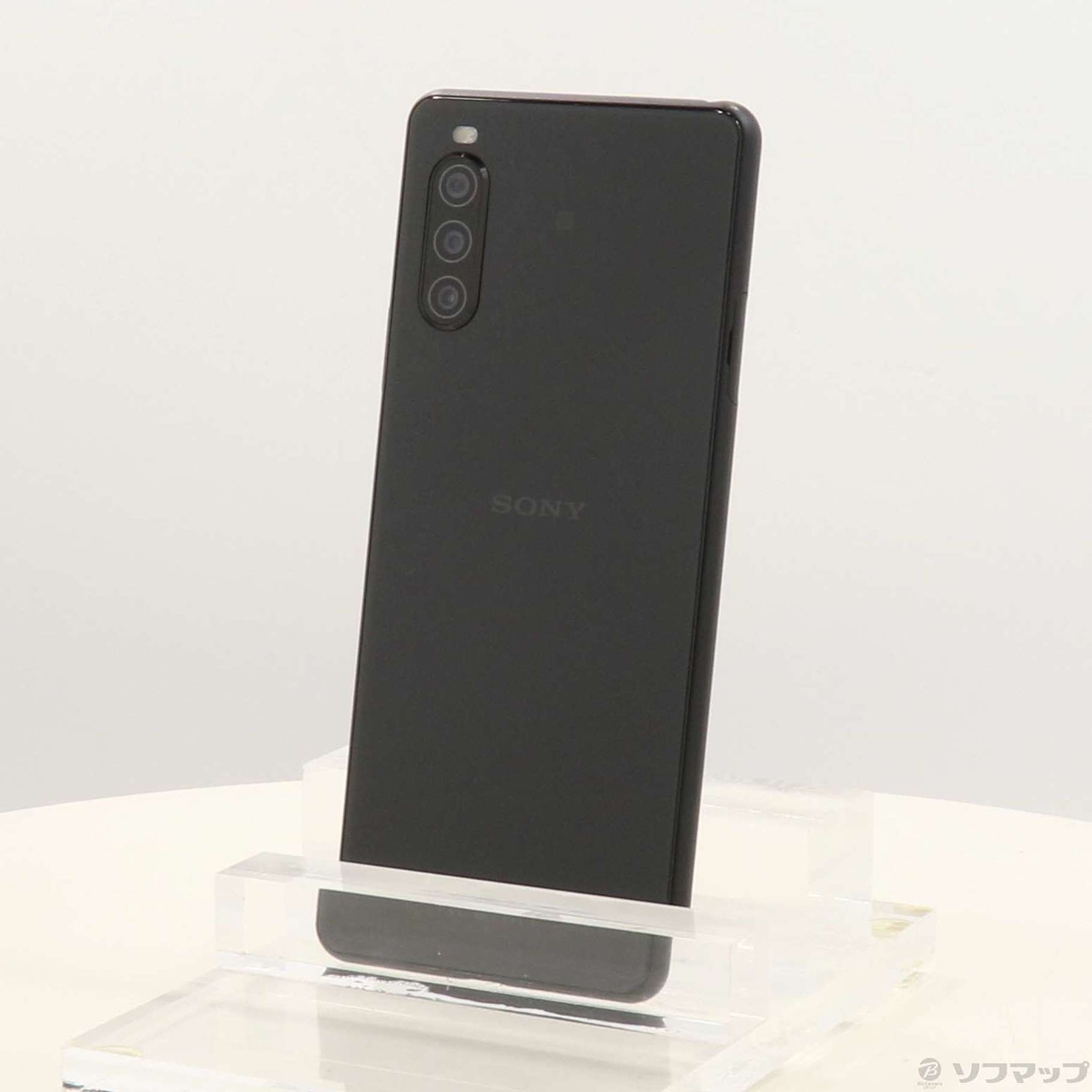 Xperia 10 II　国内SIMフリー版　XQ-AU42 中古】Xperia 10 II 64GB ブラック XQ-AU42 SIMフリー ［6.0インチ有機