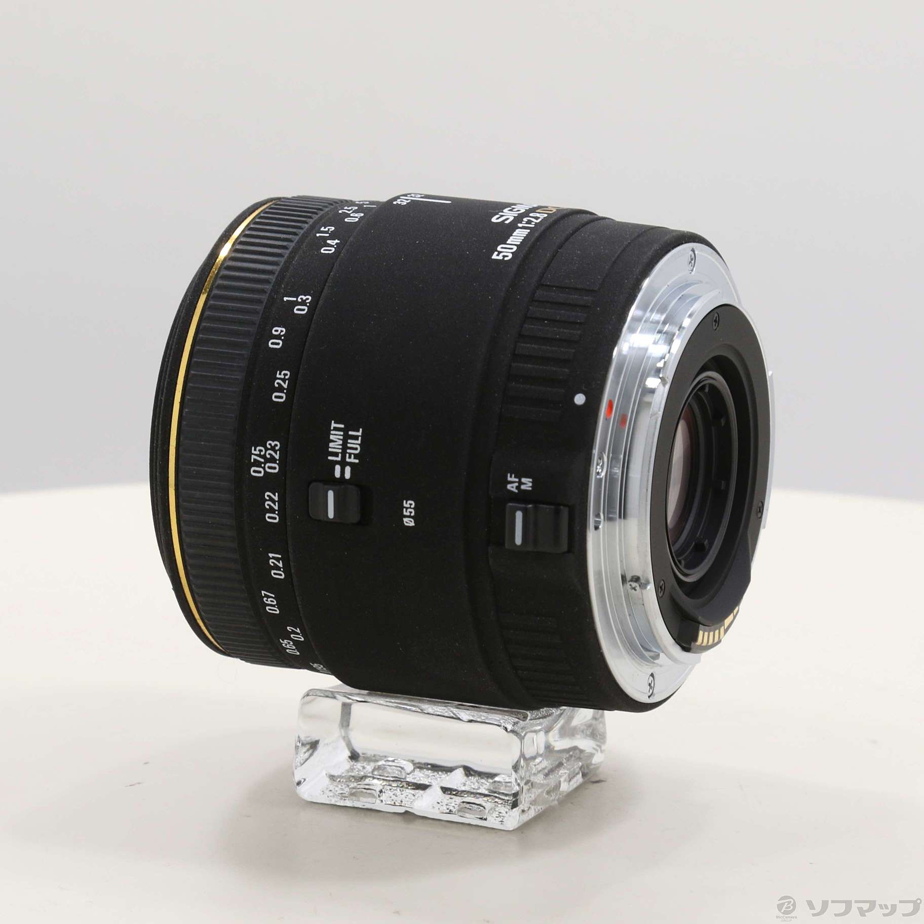 中古】SIGMA AF 50mm F2.8 EX DG MACRO (Canon用) [2133074245065