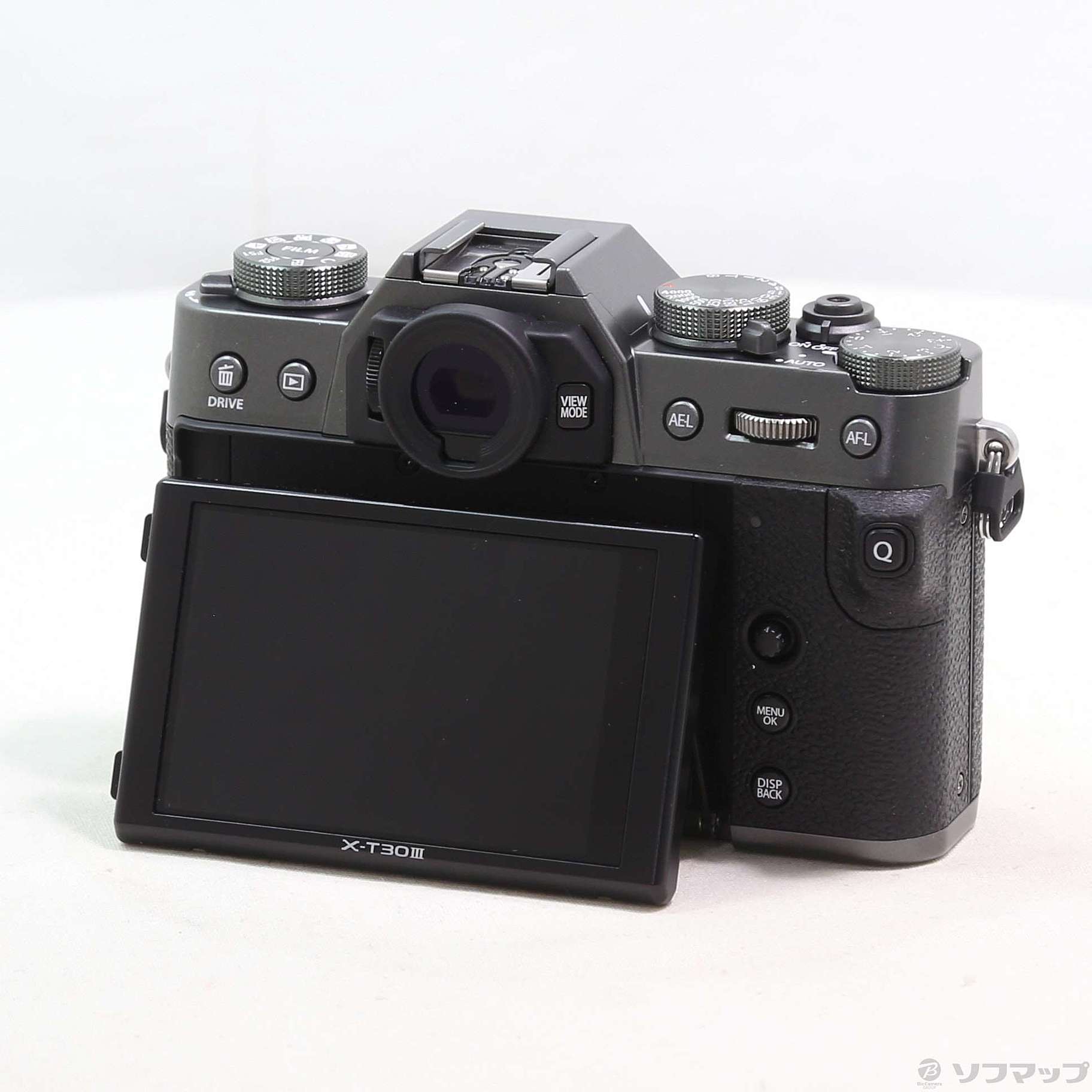 中古品〕 FUJIFILM X-T30 III ボディ チャコールシルバー｜の通販は 