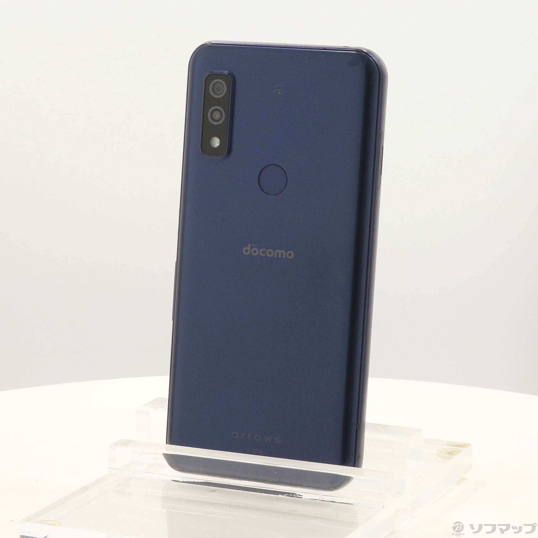 We arrows F-51B ネイビー docomo SIMフリー 64GB FUJITSU 4GB