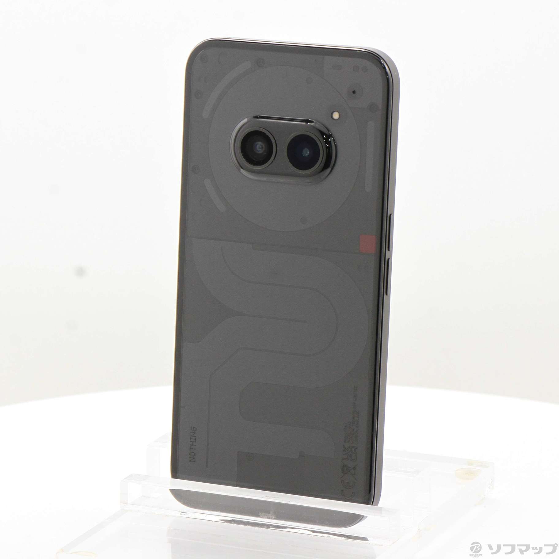 中古】Nothing Phone (2a) 128GB ブラック A10400067 SIMフリー ［6.7 