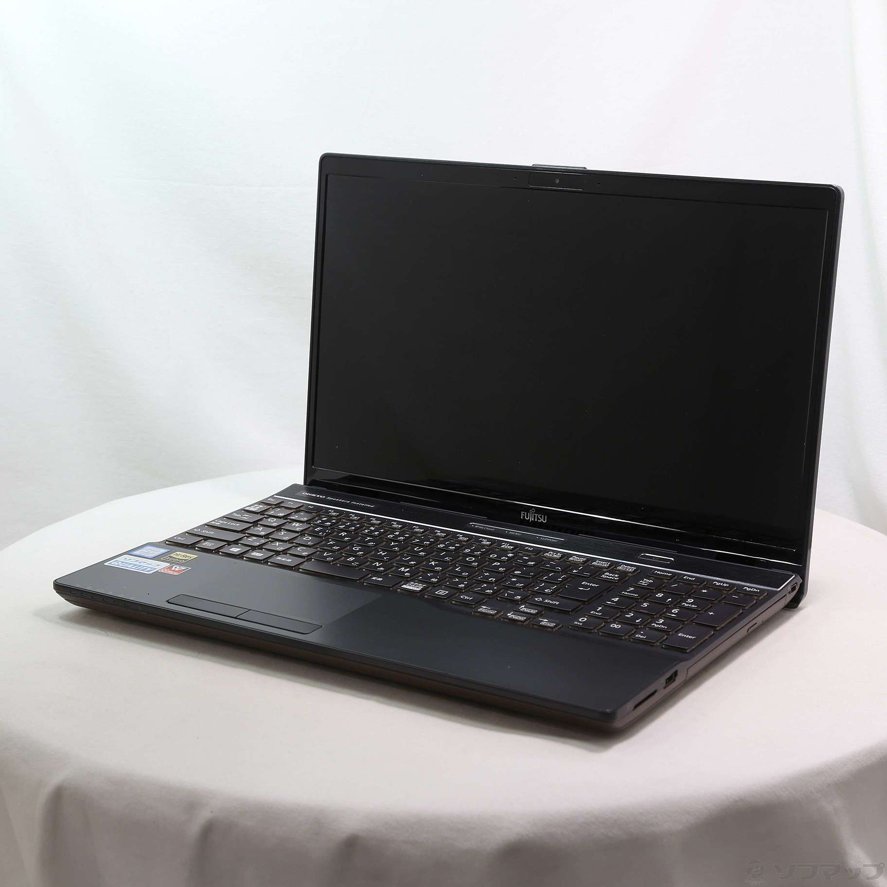中古品〕 LIFEBOOK AH77／C2 FMVA77C2B ブライトブラック｜の通販は 