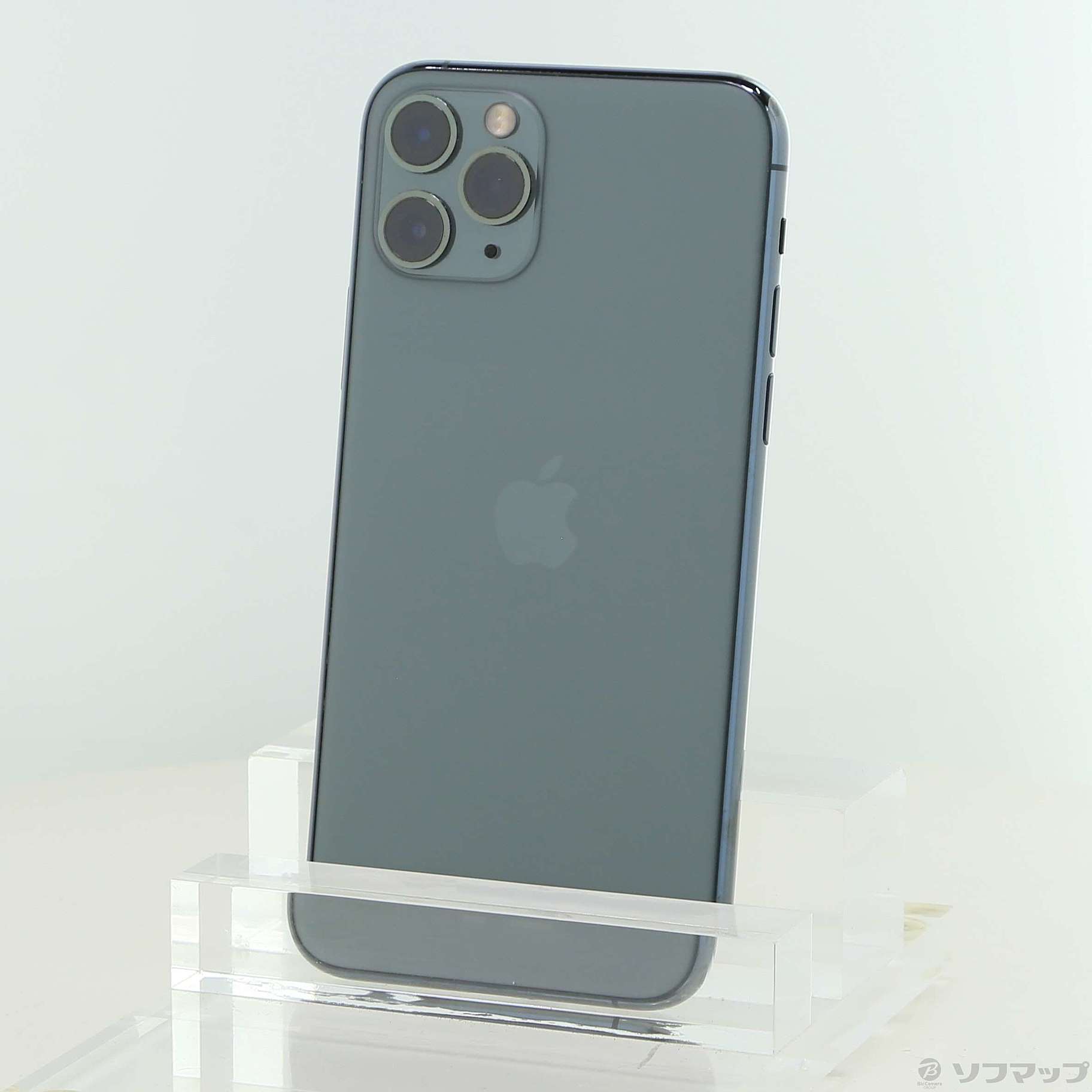 中古】iPhone11 Pro 256GB ミッドナイトグリーン MWCC2J／A SIMフリー 