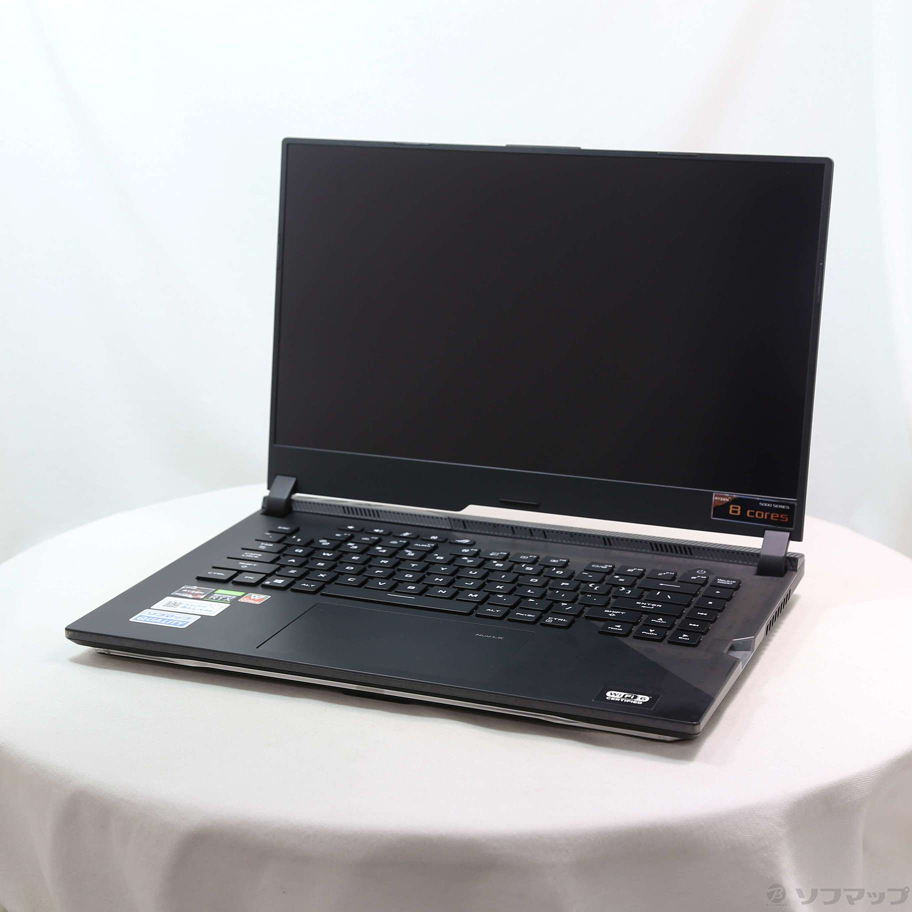 中古】ROG Strix SCAR 15 G533QS G533QS-R7R3080P3 ブラック