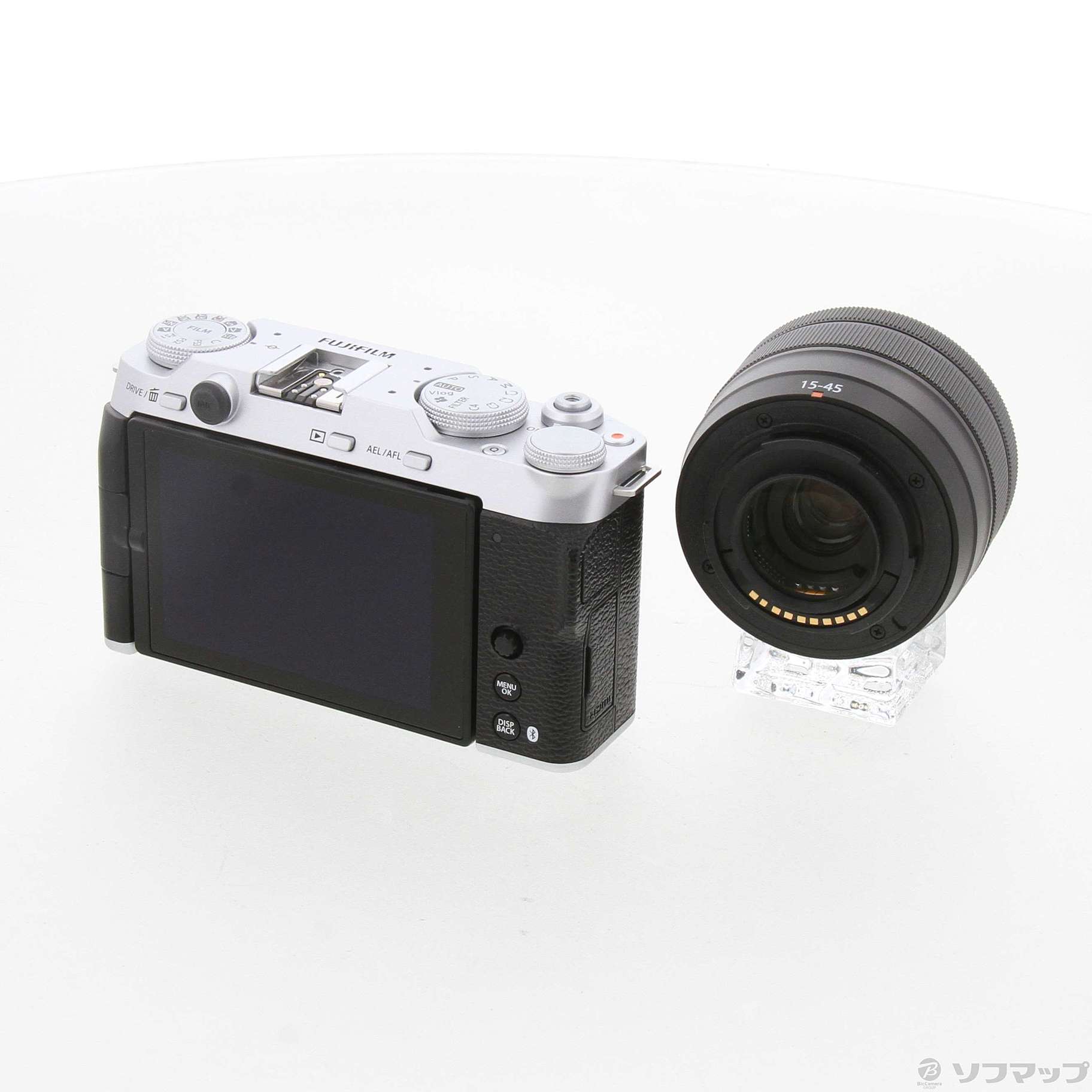 中古】FUJIFILM X-M5 XC15-45mmレンズキット シルバー [2133074295442