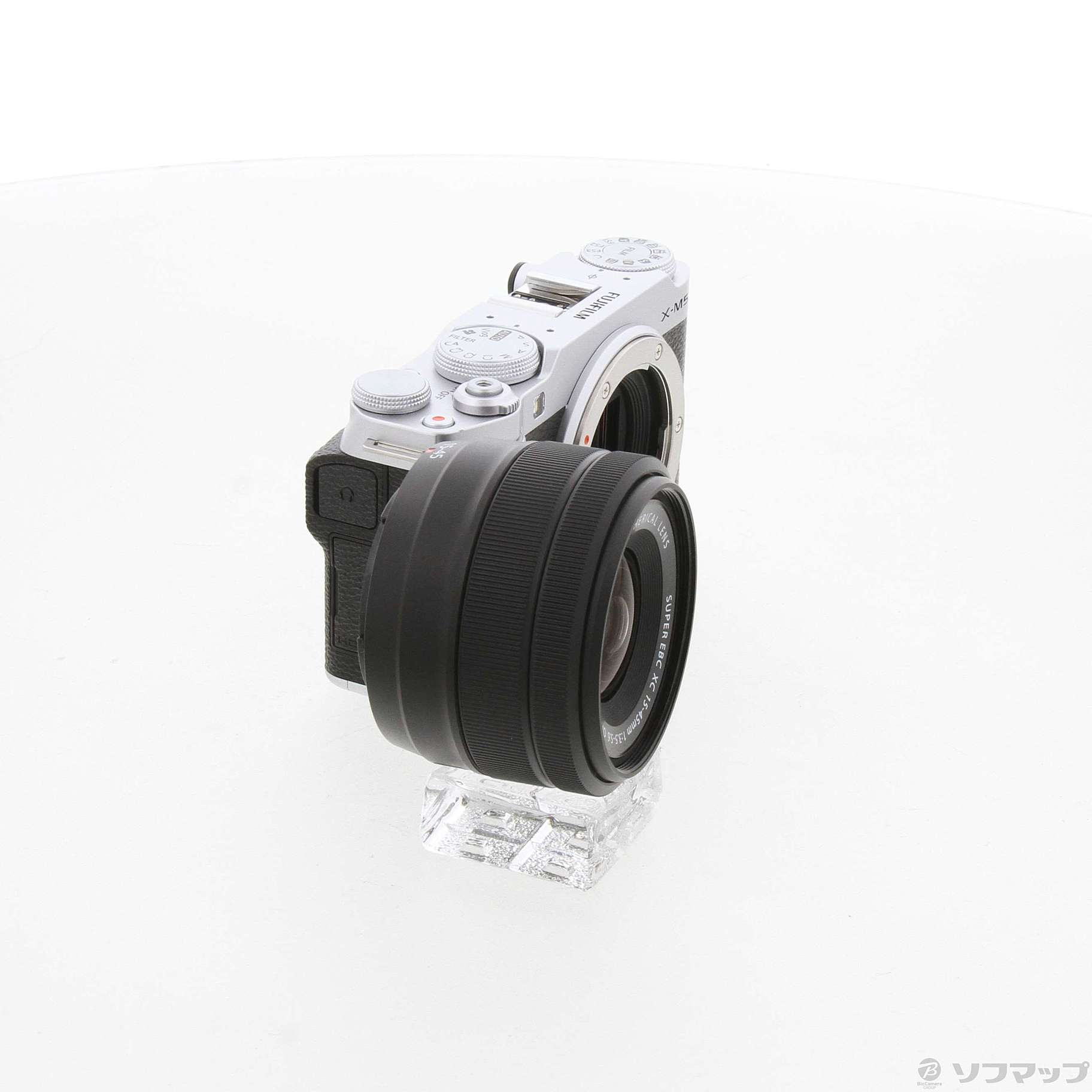 中古】FUJIFILM X-M5 XC15-45mmレンズキット シルバー [2133074295442