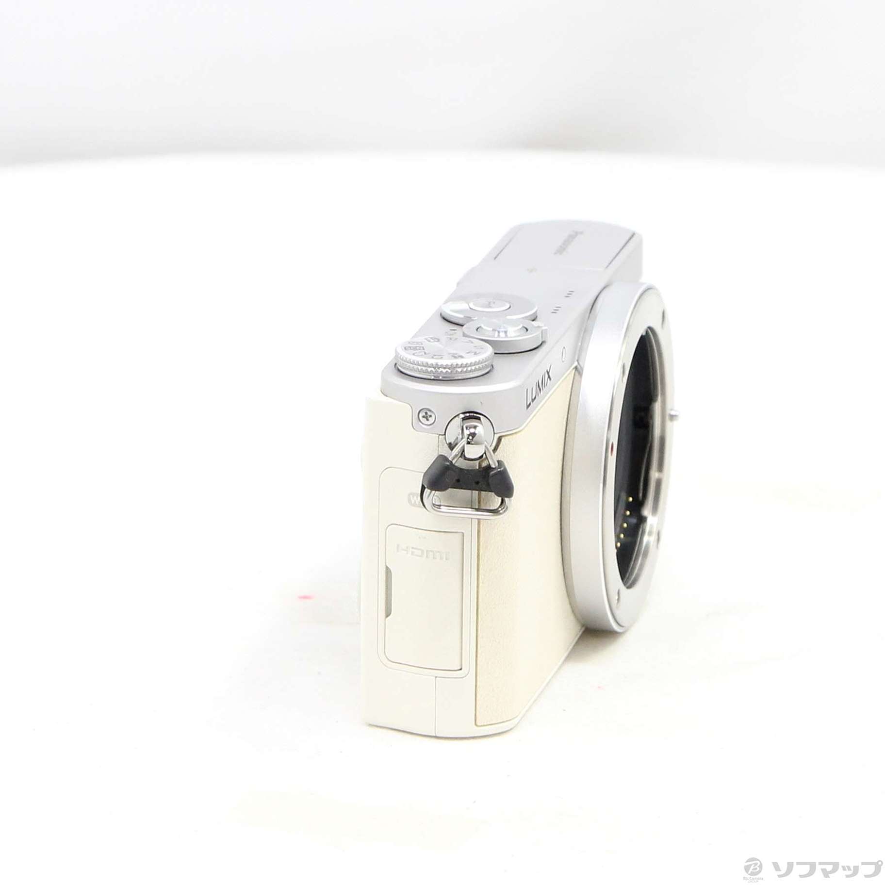 中古】LUMIX DMC-GM1-W ボディ [ホワイト] [2133074296494] - リコレ