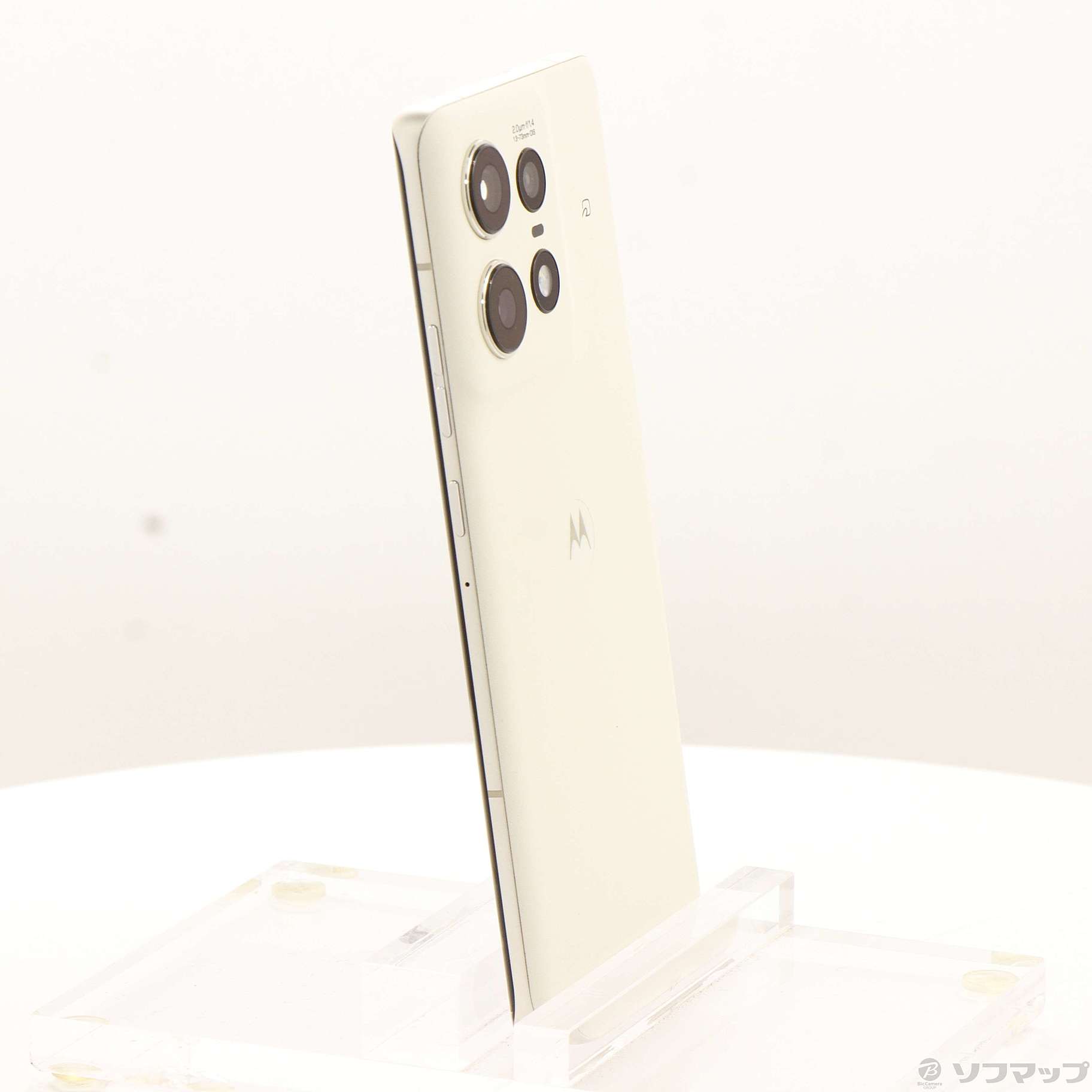 中古】motorola edge 50s pro 256GB バニラクリーム MOSAH3 Softbank 