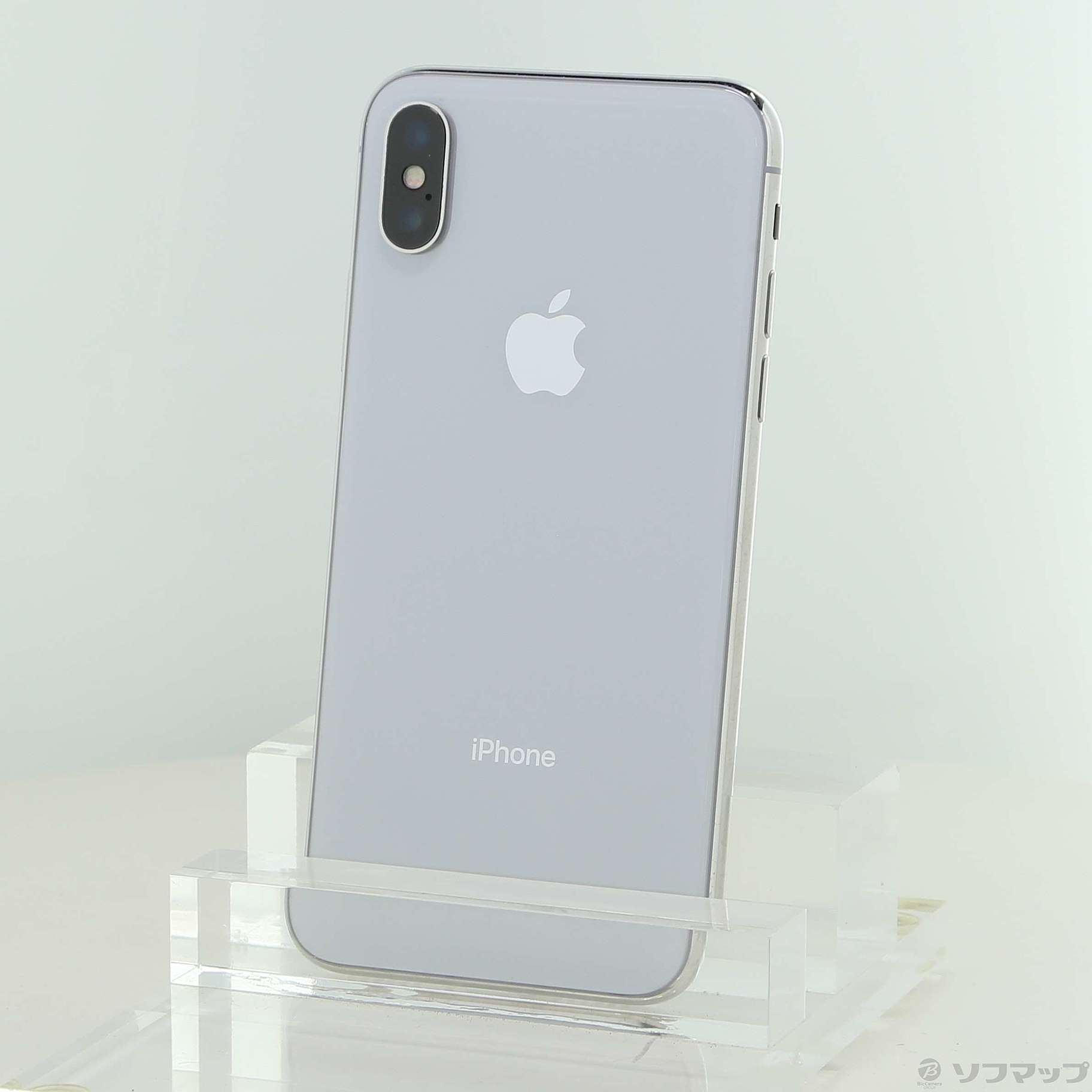 iPhone X 256GB SIM�t���[ [�V���o�[]