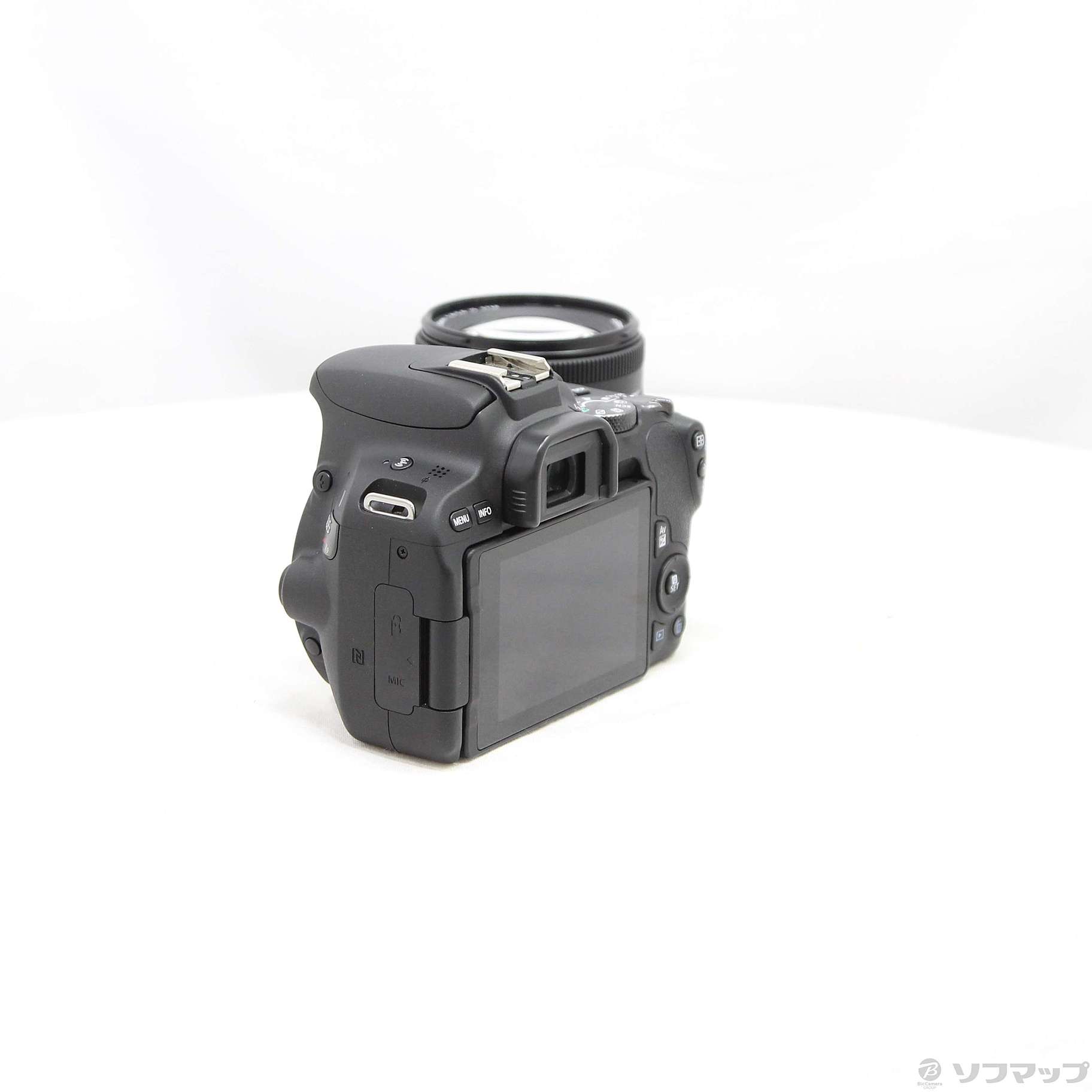 中古】EOS Kiss X9 ブラック EF-S18-55 IS STM レンズキット