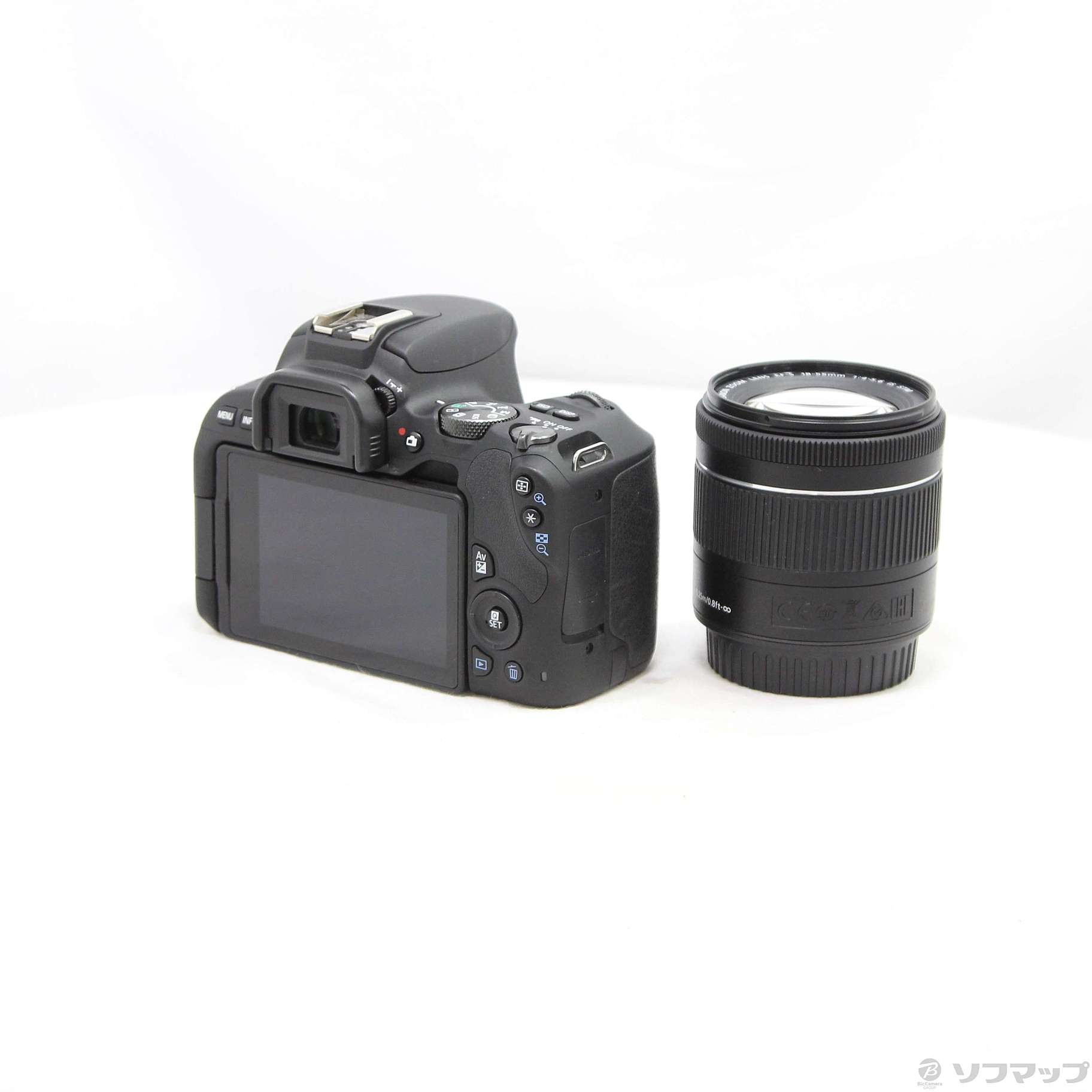 中古】EOS Kiss X9 ブラック EF-S18-55 IS STM レンズキット