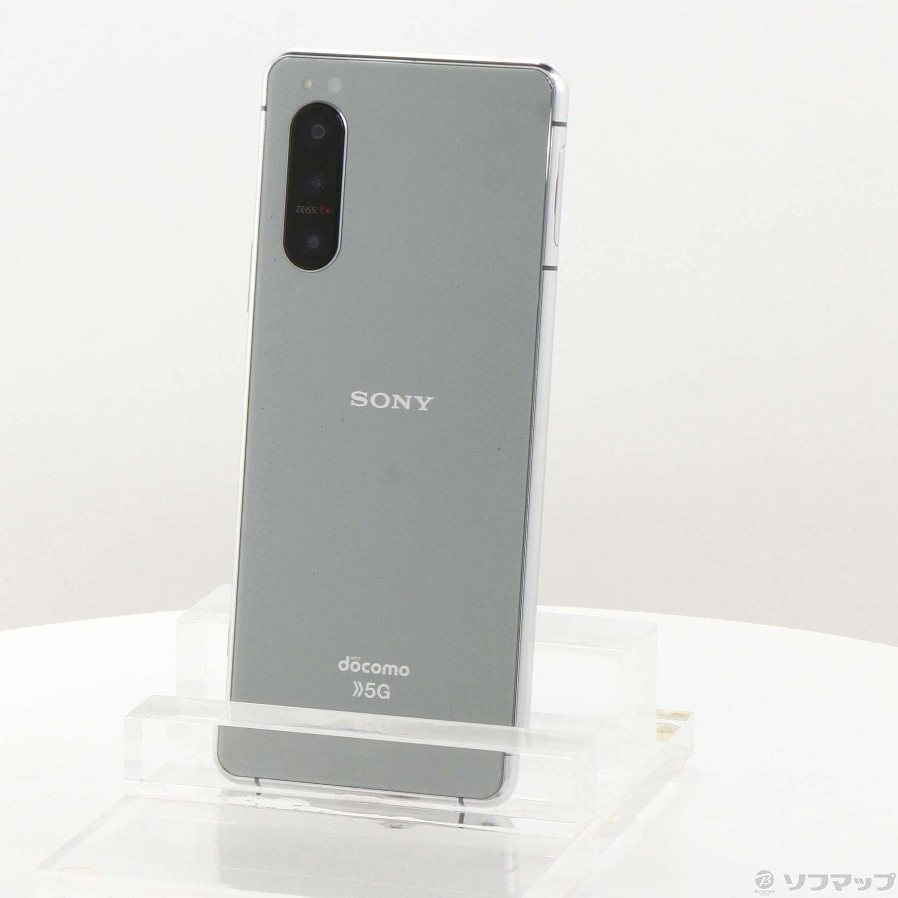 中古品〕 Xperia 5 II 128GB グレー SO-52A docomoロック解除SIMフリー
