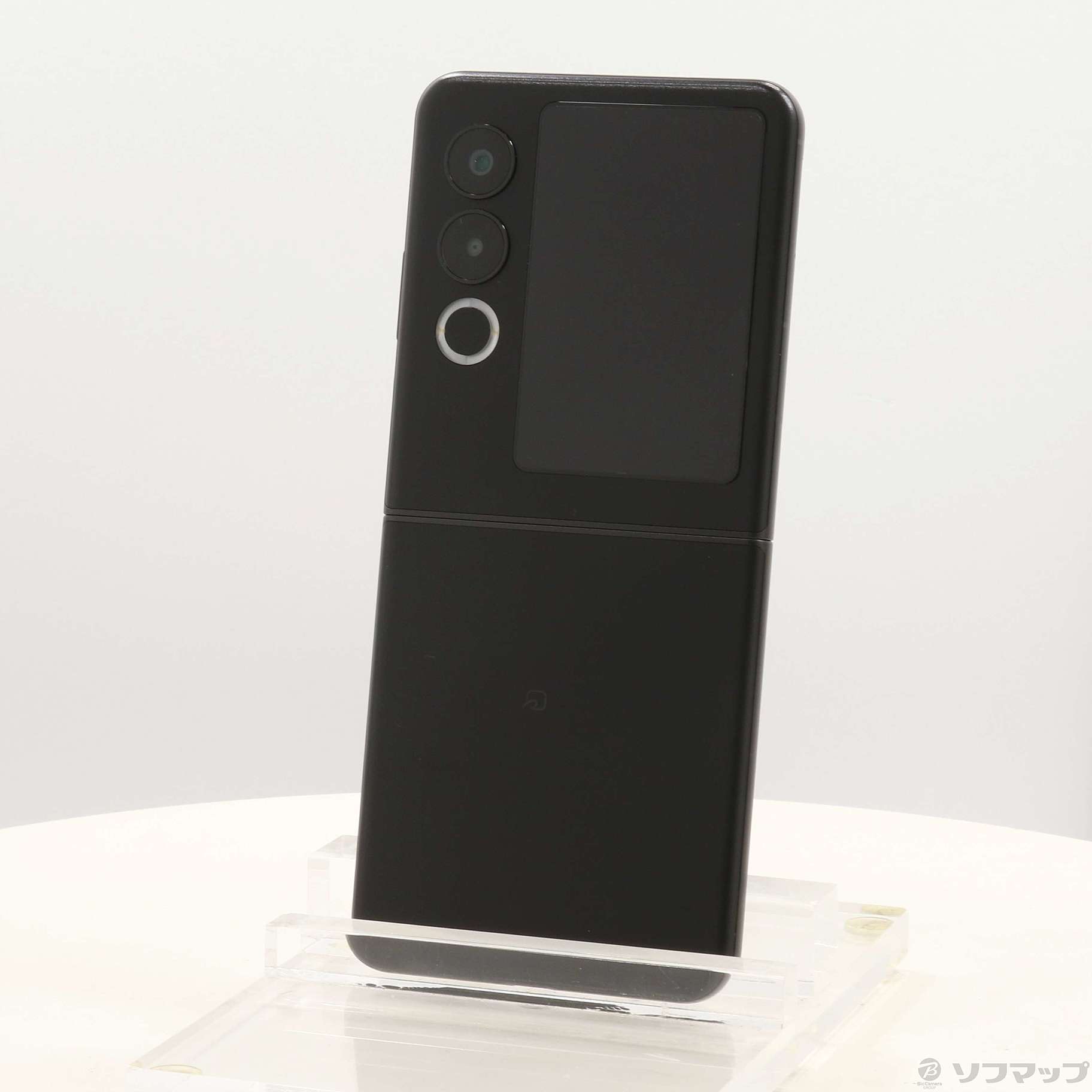 中古】nubia Flip 2 128GB ブラック A404ZT Y!mobile SIMフリー ［6.9 
