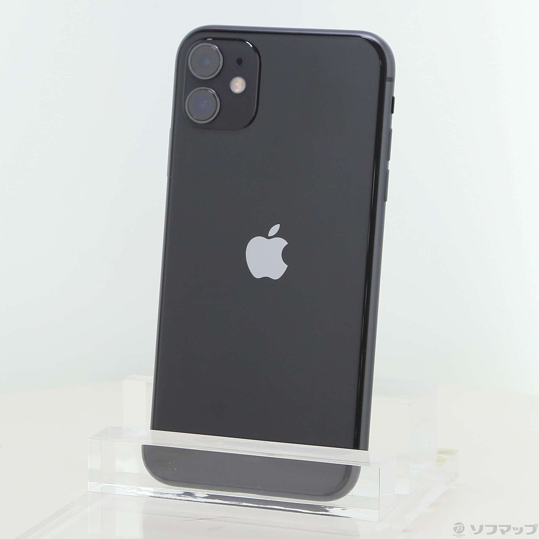 中古】iPhone11 256GB ブラック MWM72J／A SIMフリー [2133074313153