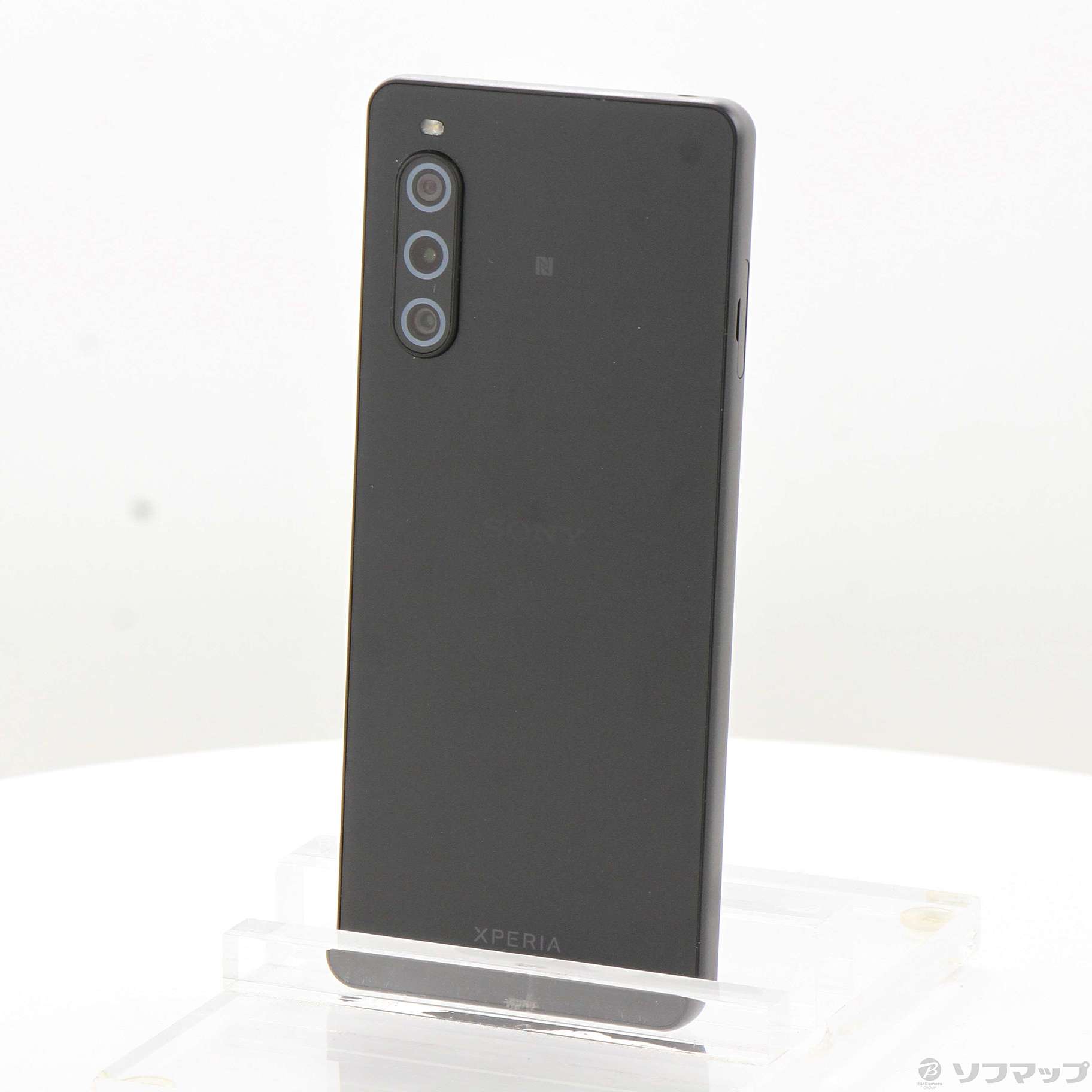 中古】Xperia 10 V 128GB ブラック SOSAY2 Softbank SIMフリー 