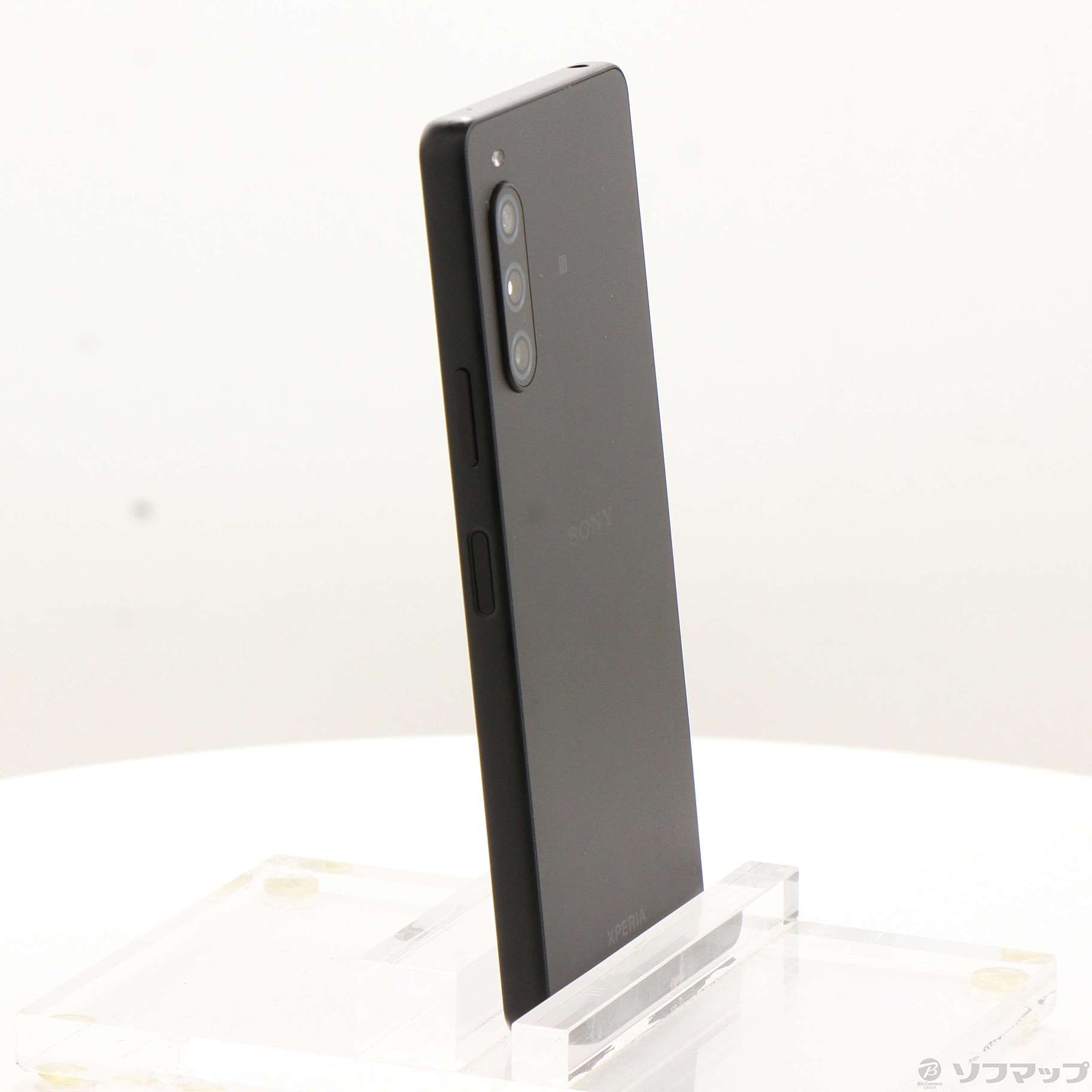 中古】Xperia 10 V 128GB ブラック SOSAY2 Softbank SIMフリー 