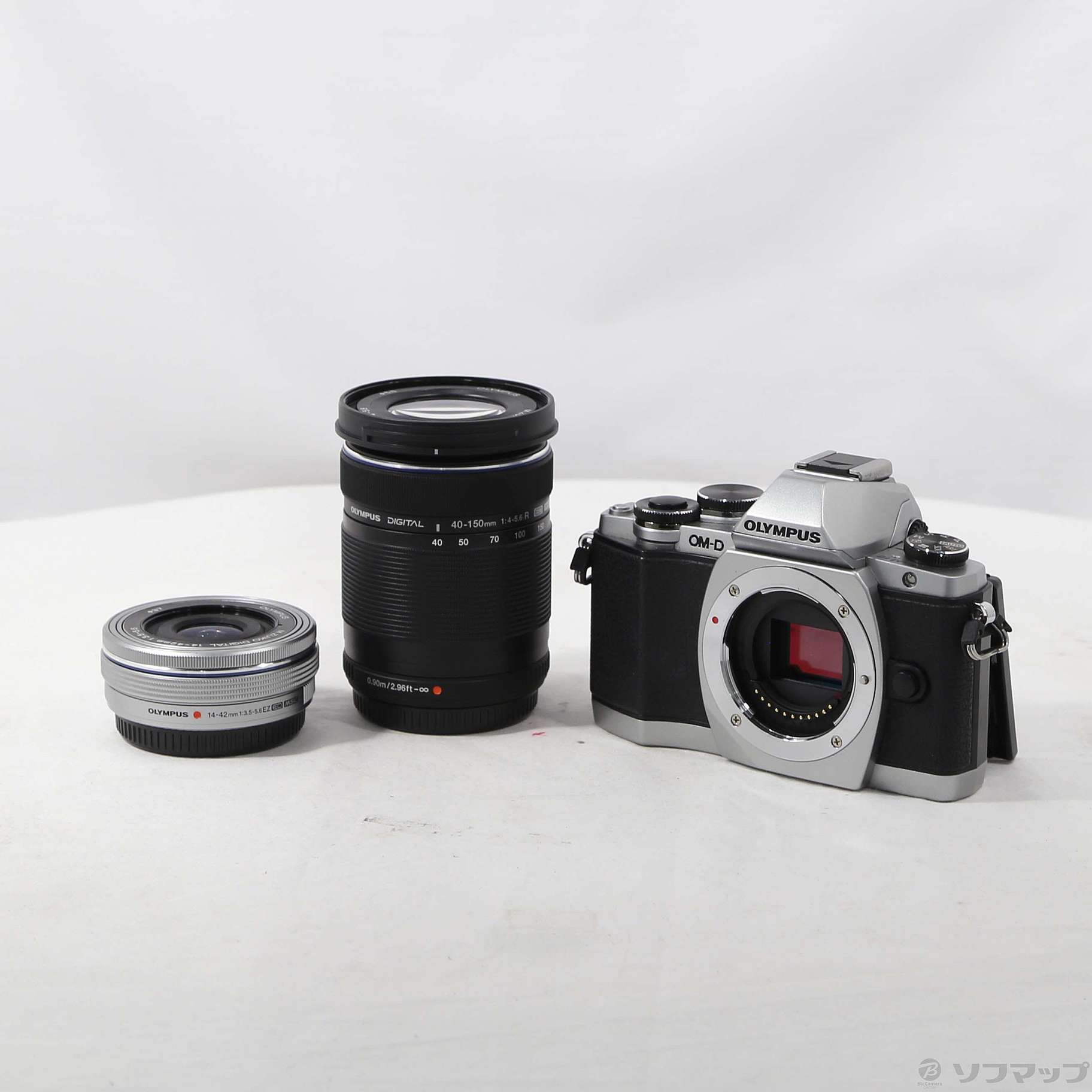 中古】OM-D E-M10 EZ ダブルズームキット (シルバー) [2133074325958