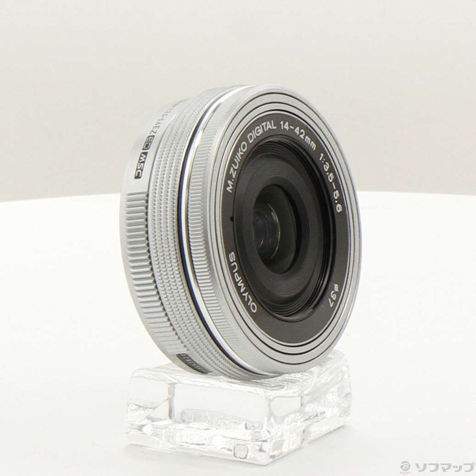 【中古】M.ZUIKO DIGITAL ED 14-42mm F3.5-5.6 EZ シルバー (μ4/3) [2133074332758 ...