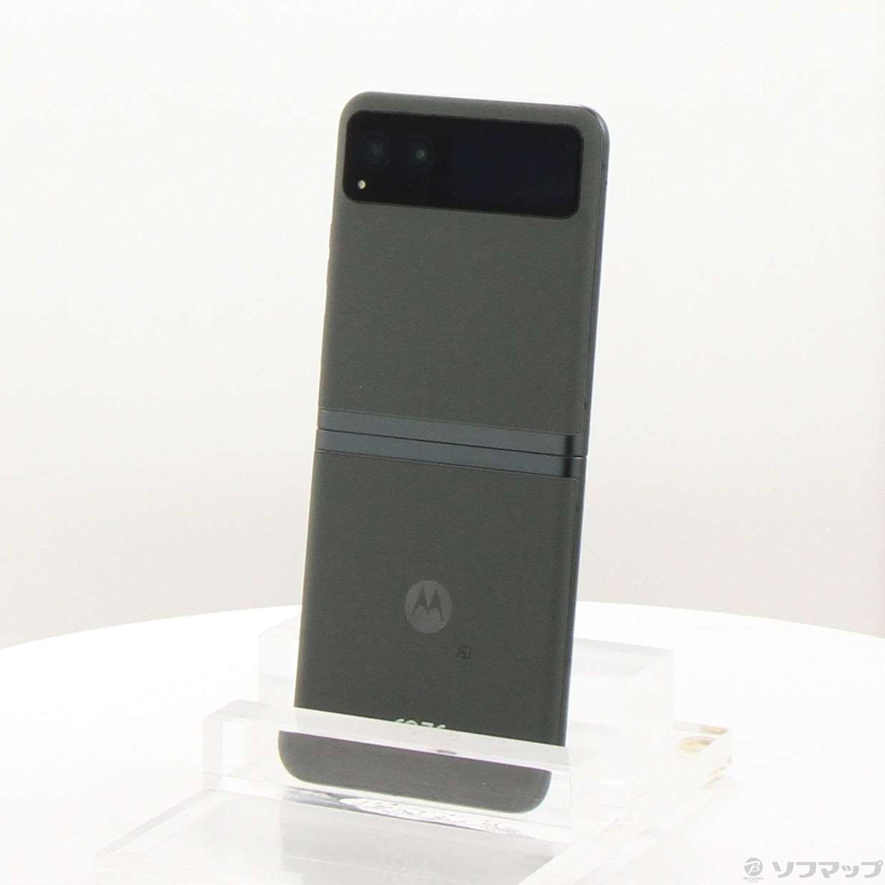 中古】motorola razr 40s 256GB セージグリーン A303MO Softbank SIM 