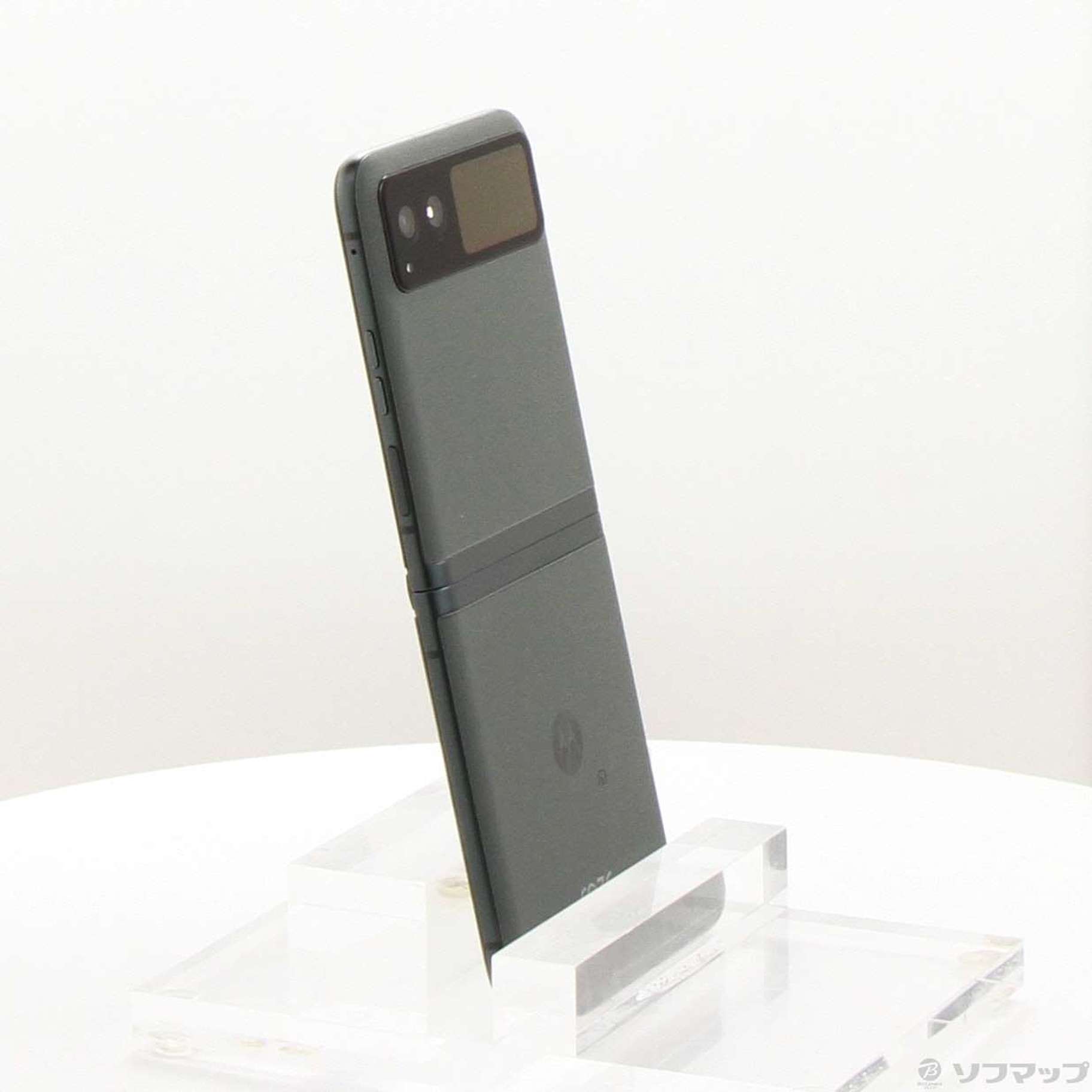 中古】motorola razr 40s 256GB セージグリーン A303MO Softbank SIM 