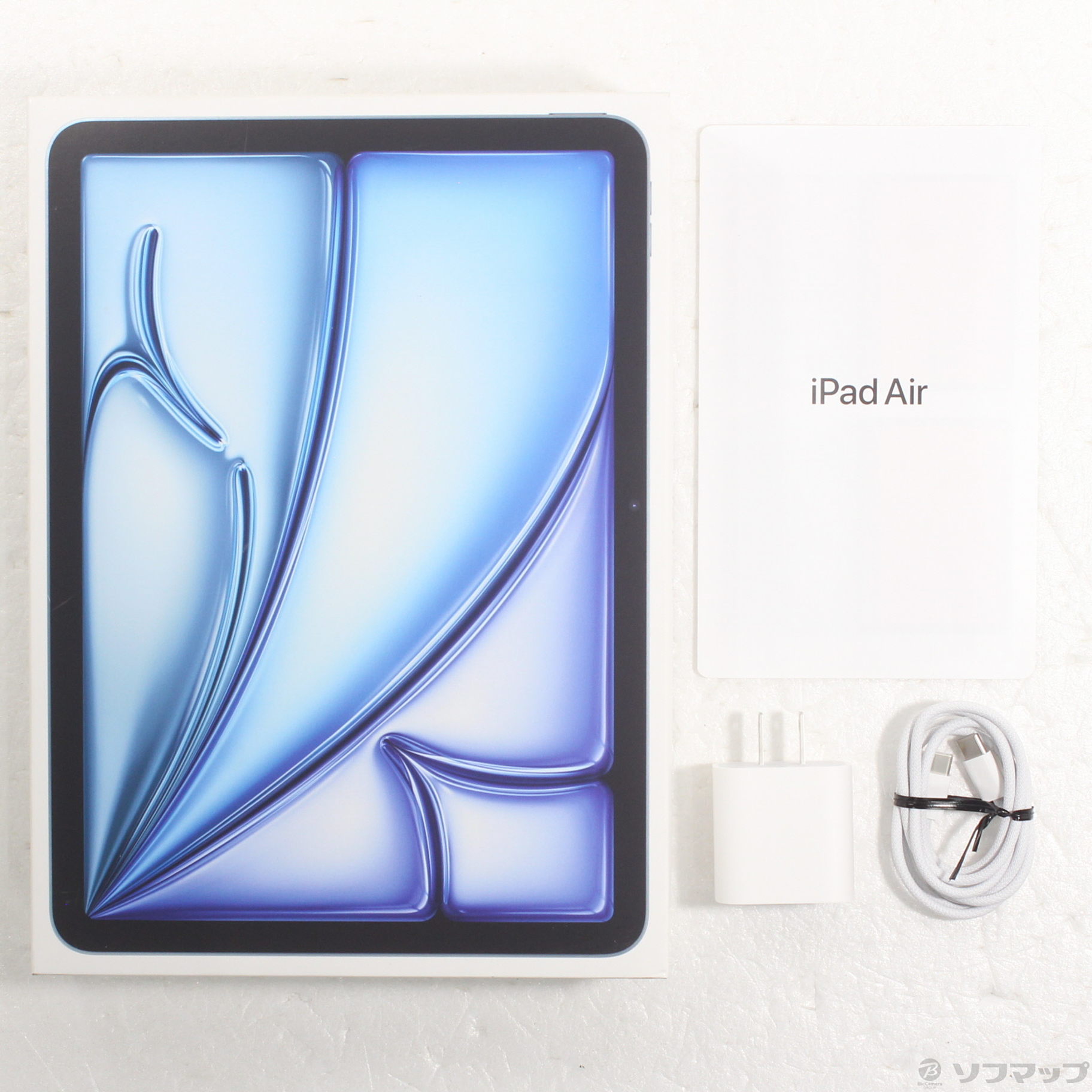 Apple iPad Air 11 inch (M3) ブルー 中古品〕 iPad Air 11インチ(M3) 128GB ブルー MC9X4J／A Wi-Fi｜の
