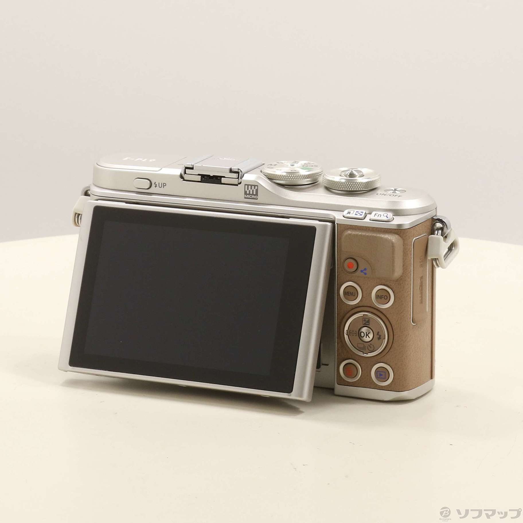 中古】OLYMPUS PEN E-PL9 ボディー ブラウン [2133074360652] - リコレ