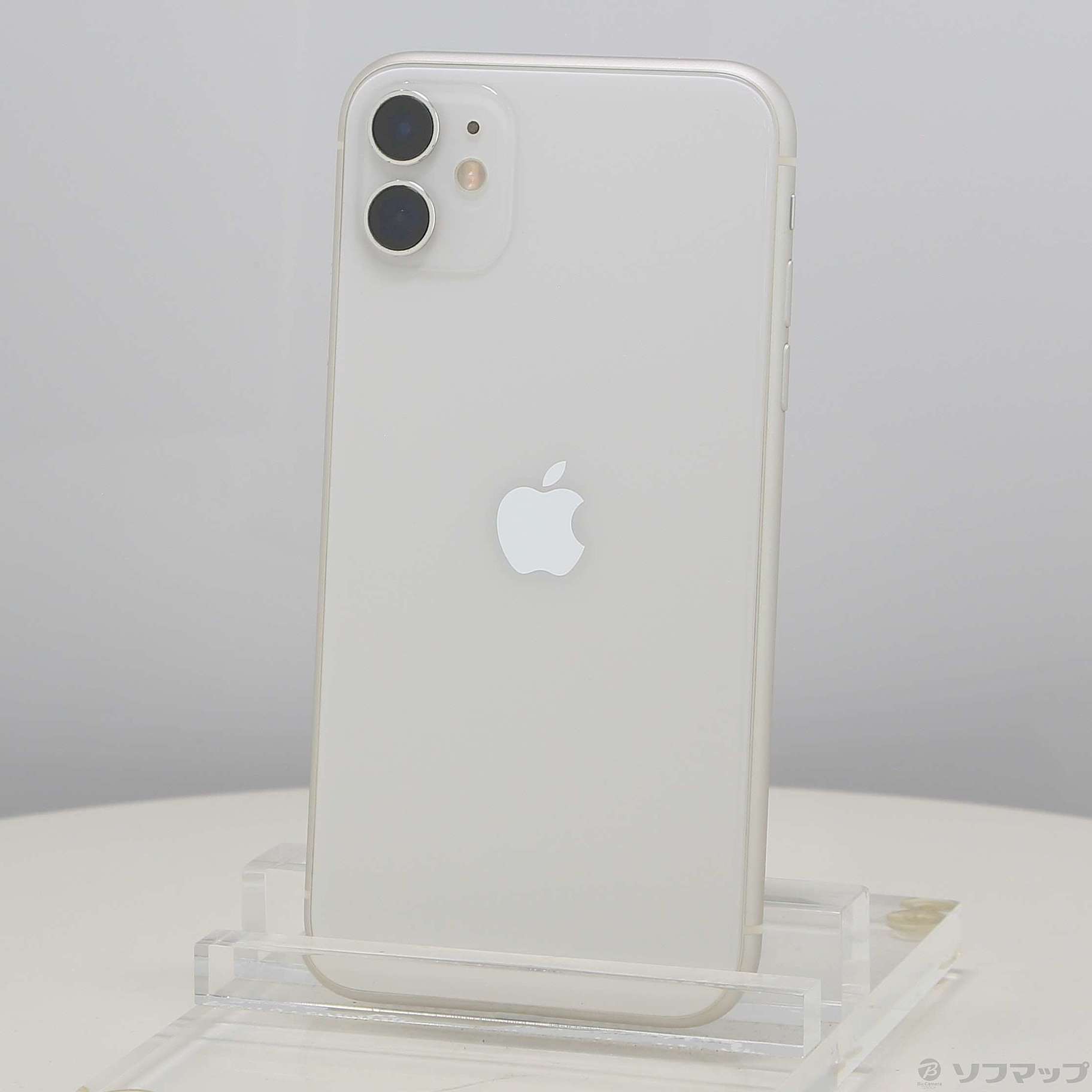 中古】iPhone11 64GB ホワイト MWLU2J／A SIMフリー [2133074363882