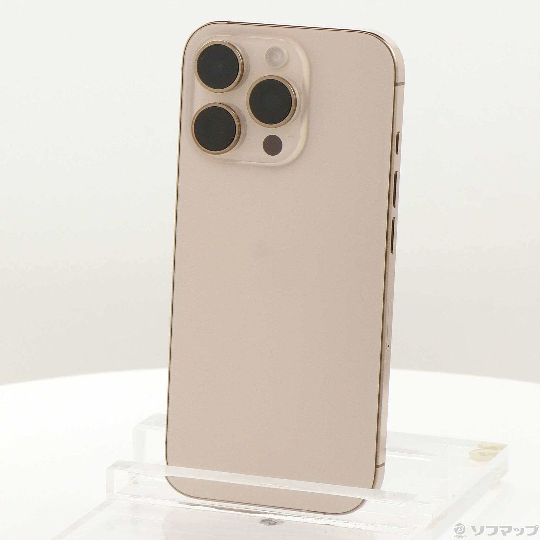 iPhone 16 Pro 128GB SIMフリー [デザートチタニウム] 中古(白ロム