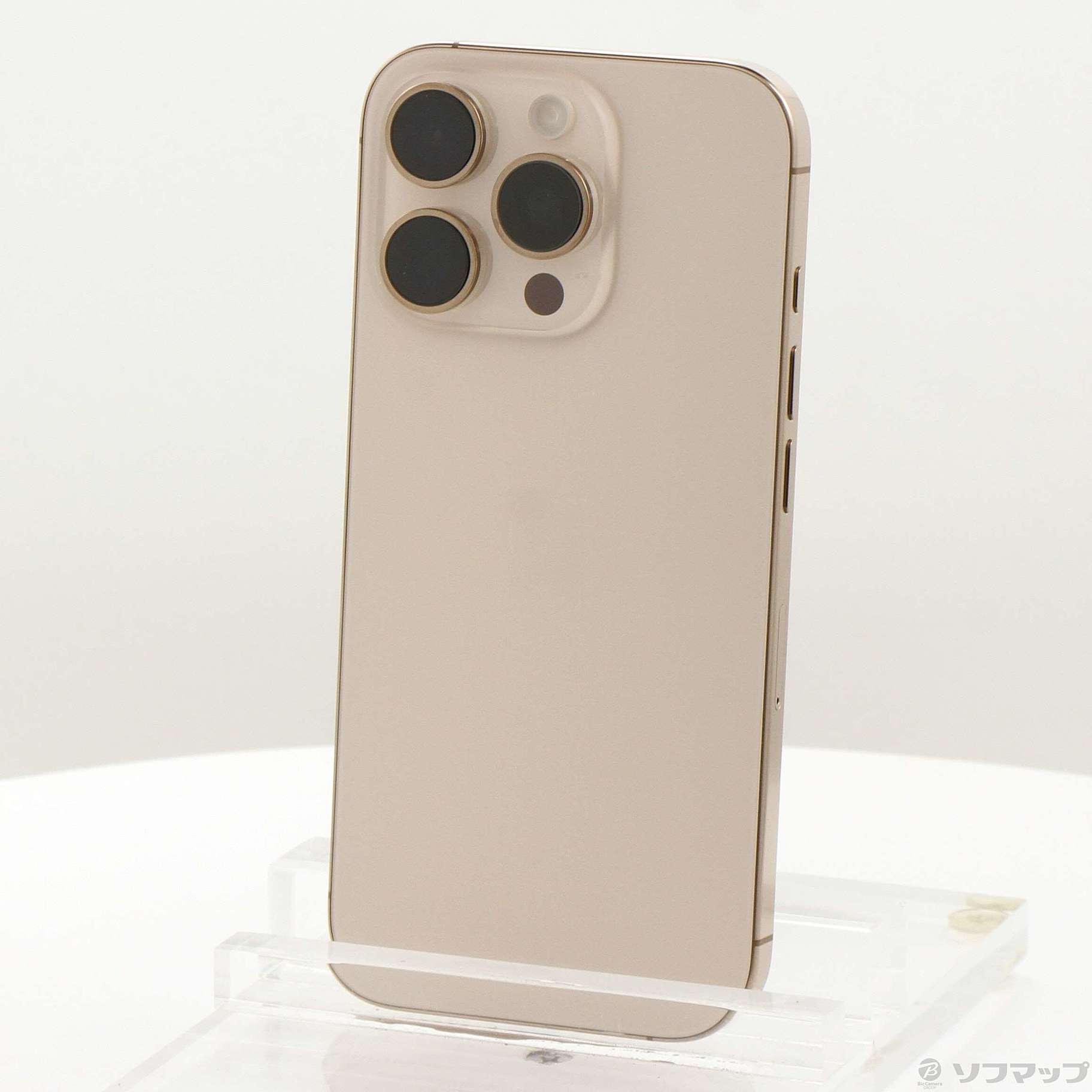 iPhone 16 Pro 128GB SIMフリー [デザートチタニウム] 中古(白ロム
