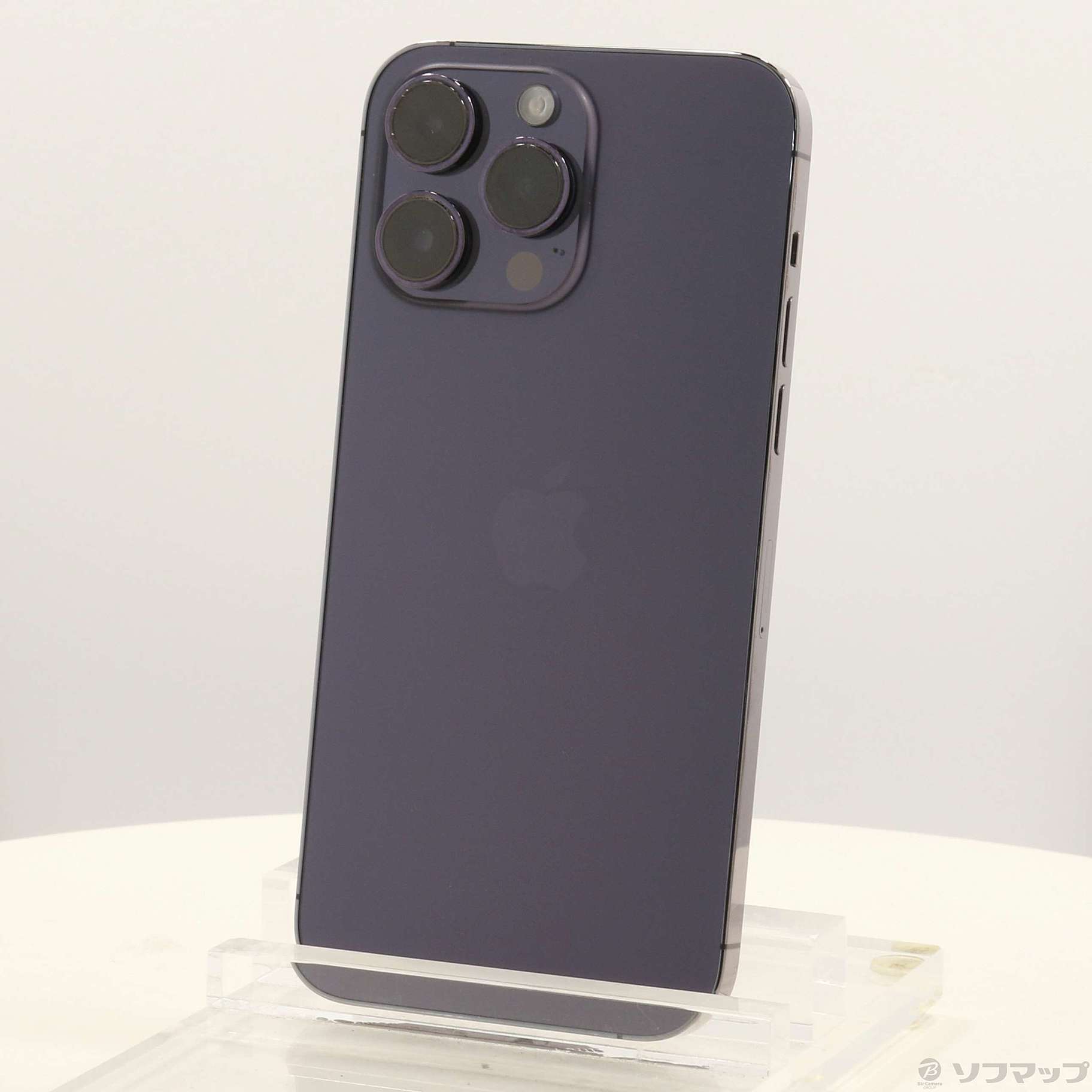 中古】iPhone14 Pro Max 1TB ディープパープル MQ9N3J／A SIMフリー 