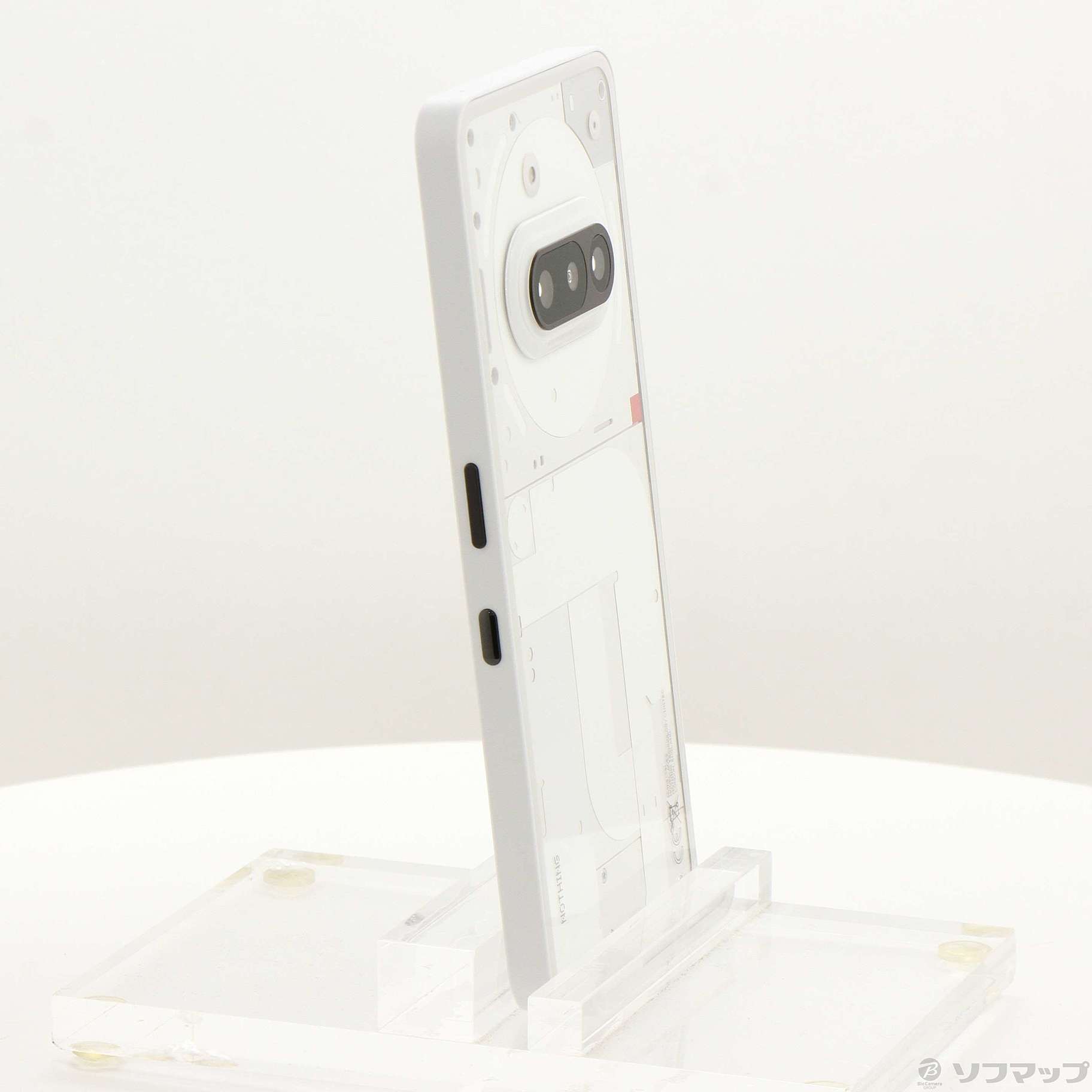 中古】Phone (3a) 128GB ホワイト A10400155 SIMフリー ［6.77インチ 