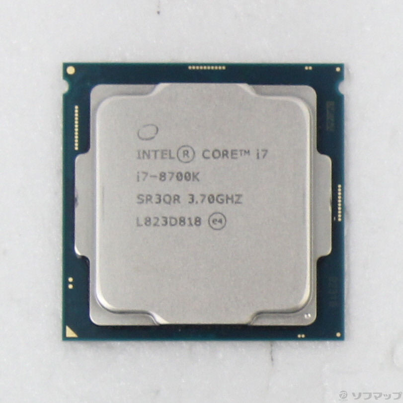 中古】Core i7 8700K 〔3.7GHz／LGA 1151〕 [2133074459035] - リコレ 