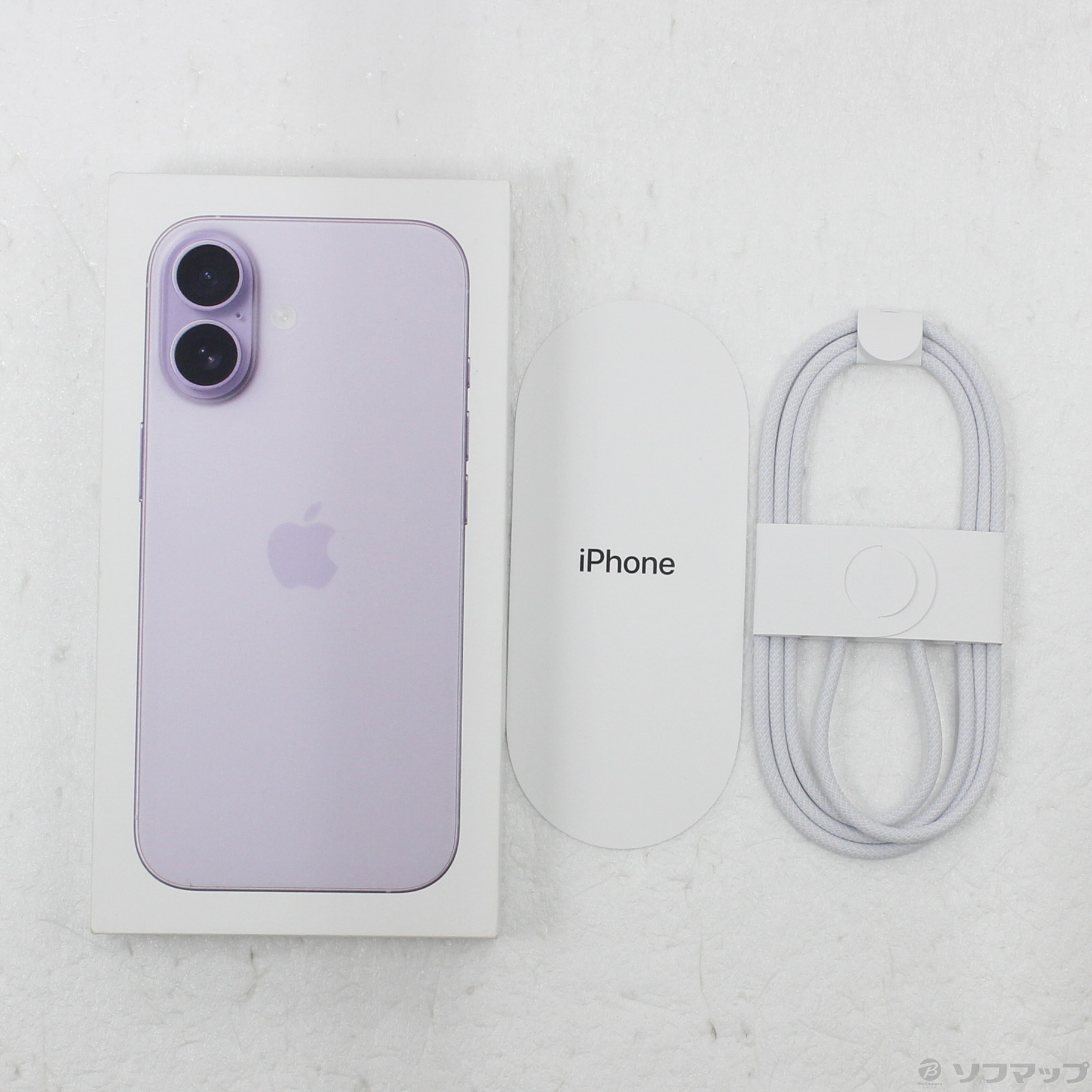 中古】iPhone17 256GB ラベンダー MG6A4J／A SIMフリー [2133074459943