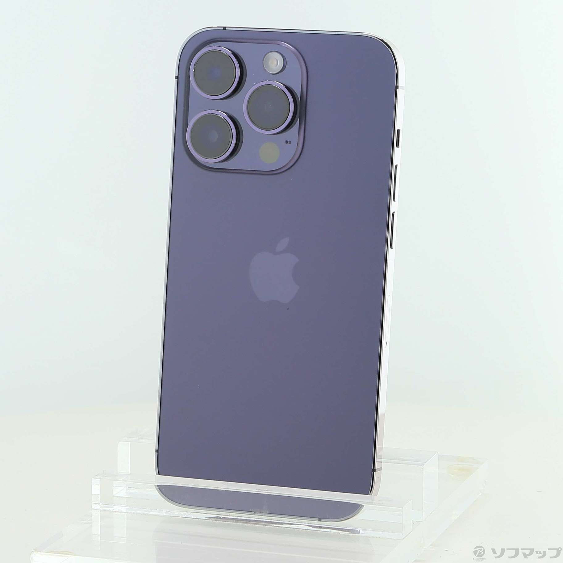 中古】iPhone14 Pro 256GB ディープパープル MQ1E3J／A SIMフリー 