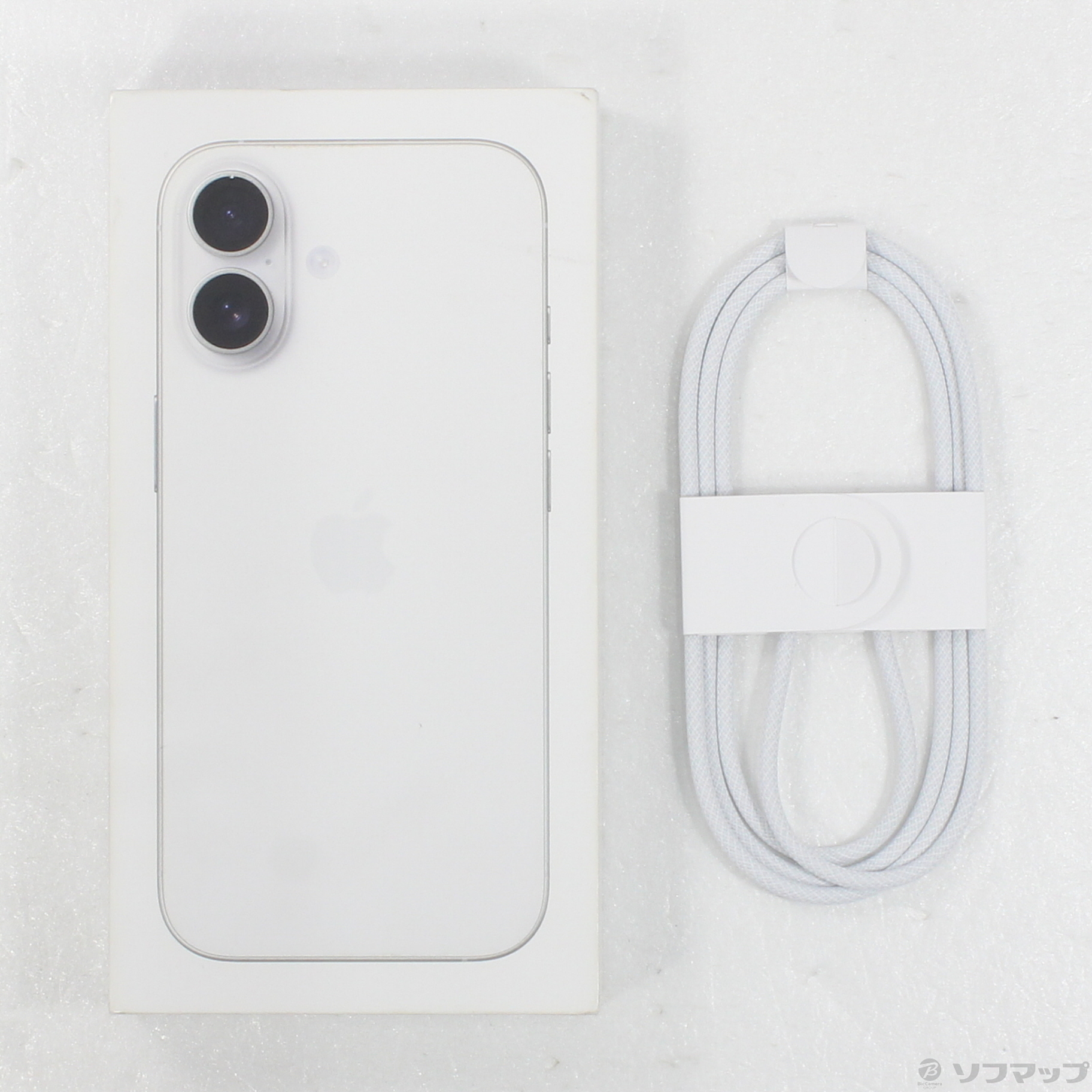 美品 iPhone17 256GB 本体 ホワイト 箱付き 中古】iPhone17 256GB ホワイト MG684J／A SIMフリー [2133074496177