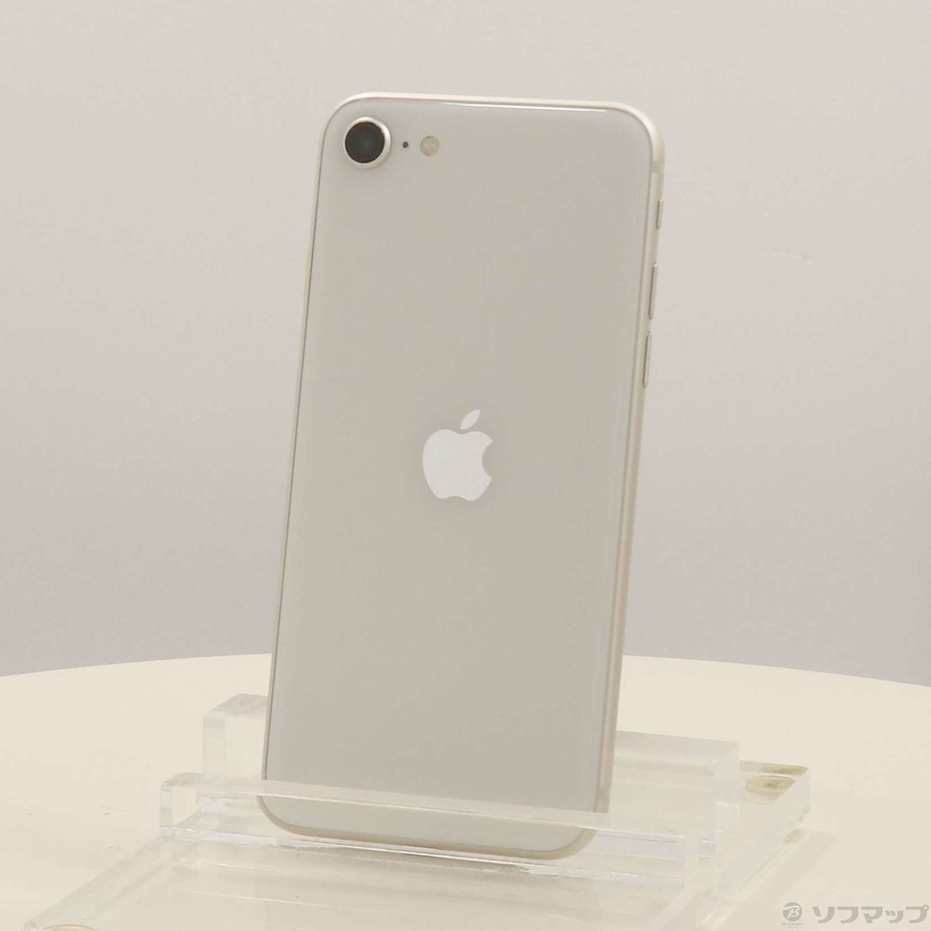 中古】iPhone SE 第3世代 64GB スターライト MMYD3J／A SIMフリー 