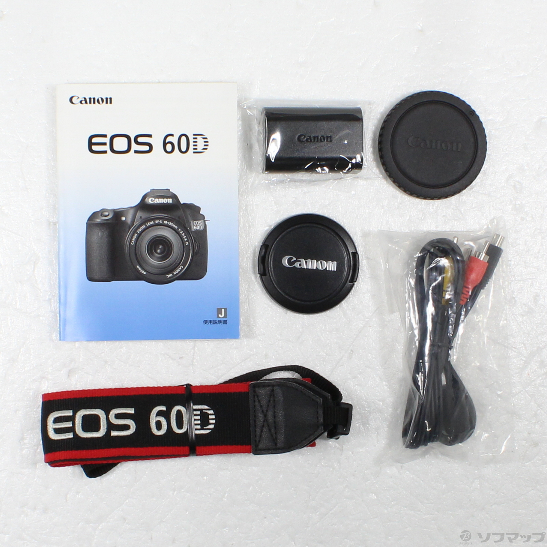 中古】期間特価対象品 EOS 60D EF-S18-55 IS レンズキット (1800万画素