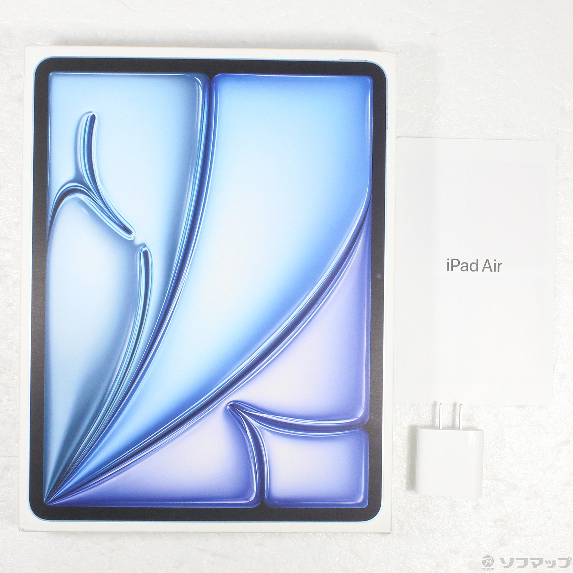 中古】iPad Air 13インチ(M3) 128GB ブルー MCNJ4J／A Wi-Fi ［13 