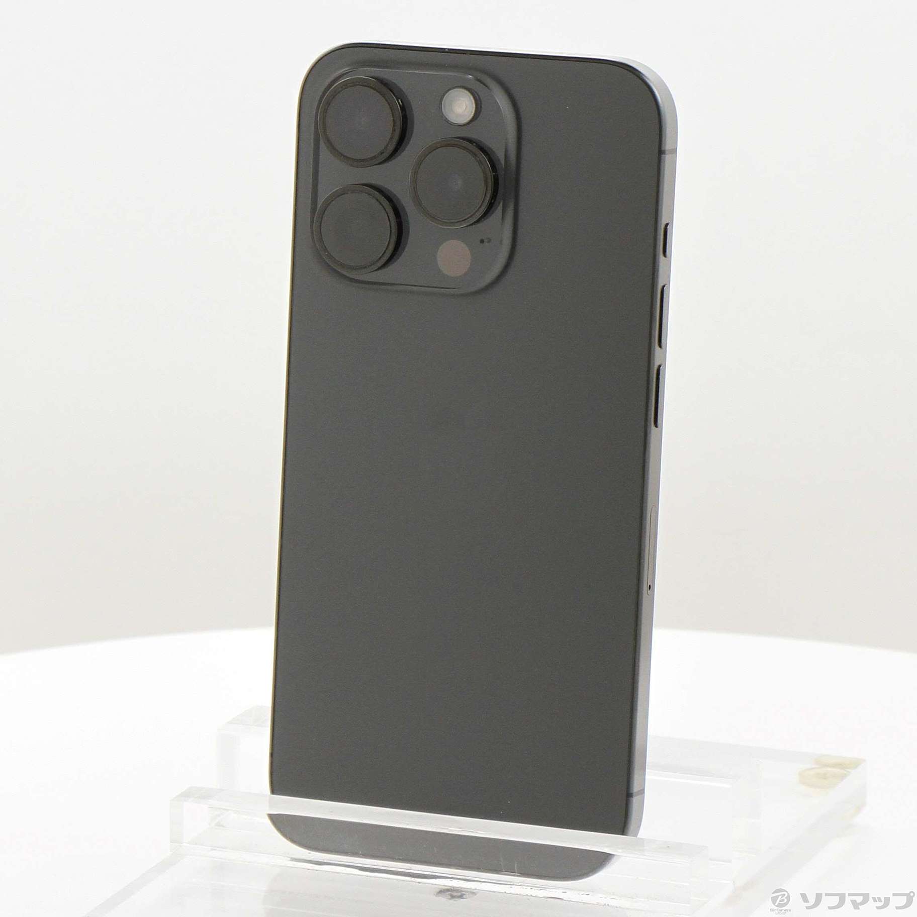 iPhone 15 Pro 128GB SIM�t���[ [�u���b�N�`�^�j�E��]