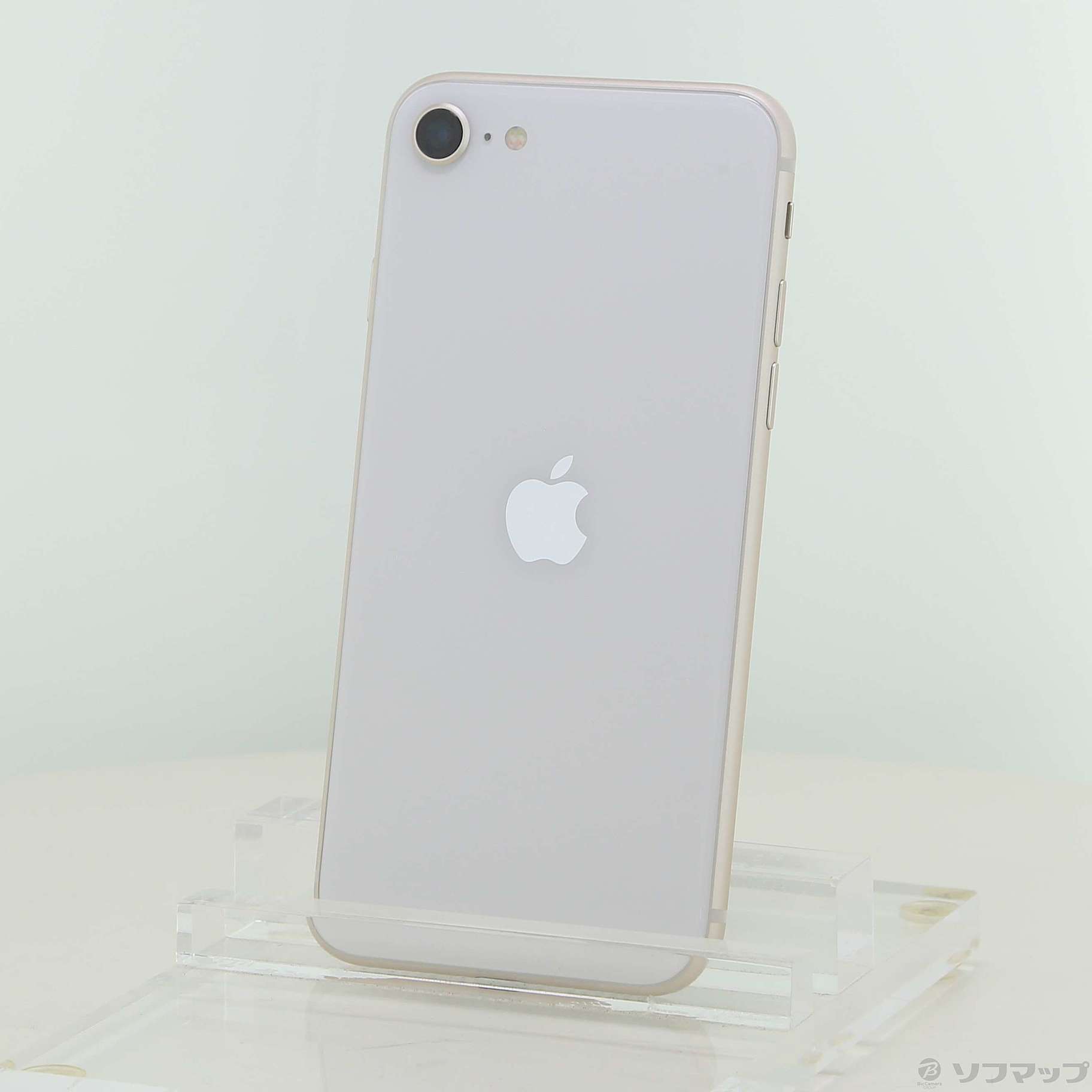 中古】iPhone SE 第3世代 64GB スターライト MMYD3J／A SIMフリー