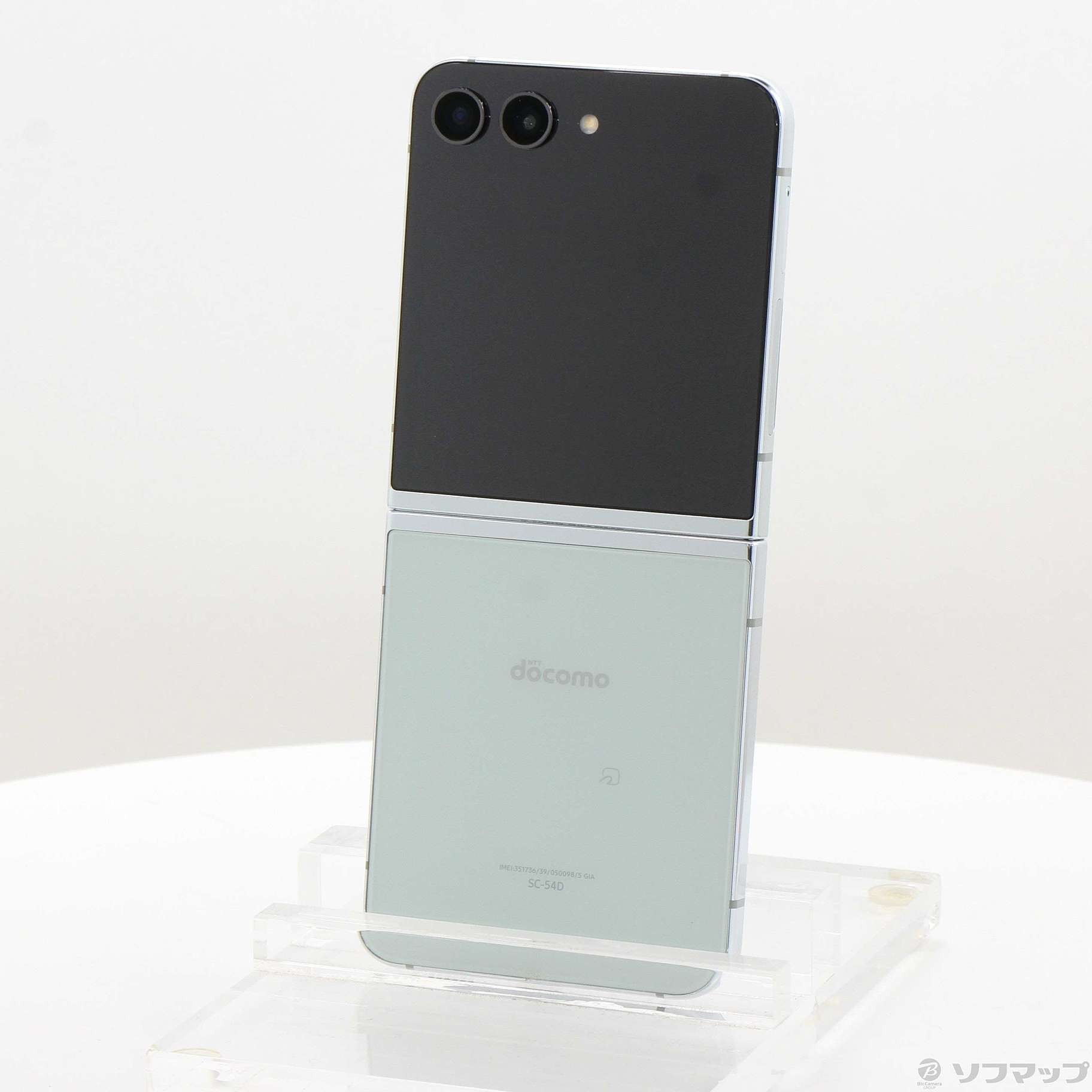 中古】Galaxy Z Flip5 256GB ミント SC-54D docomo SIMフリー
