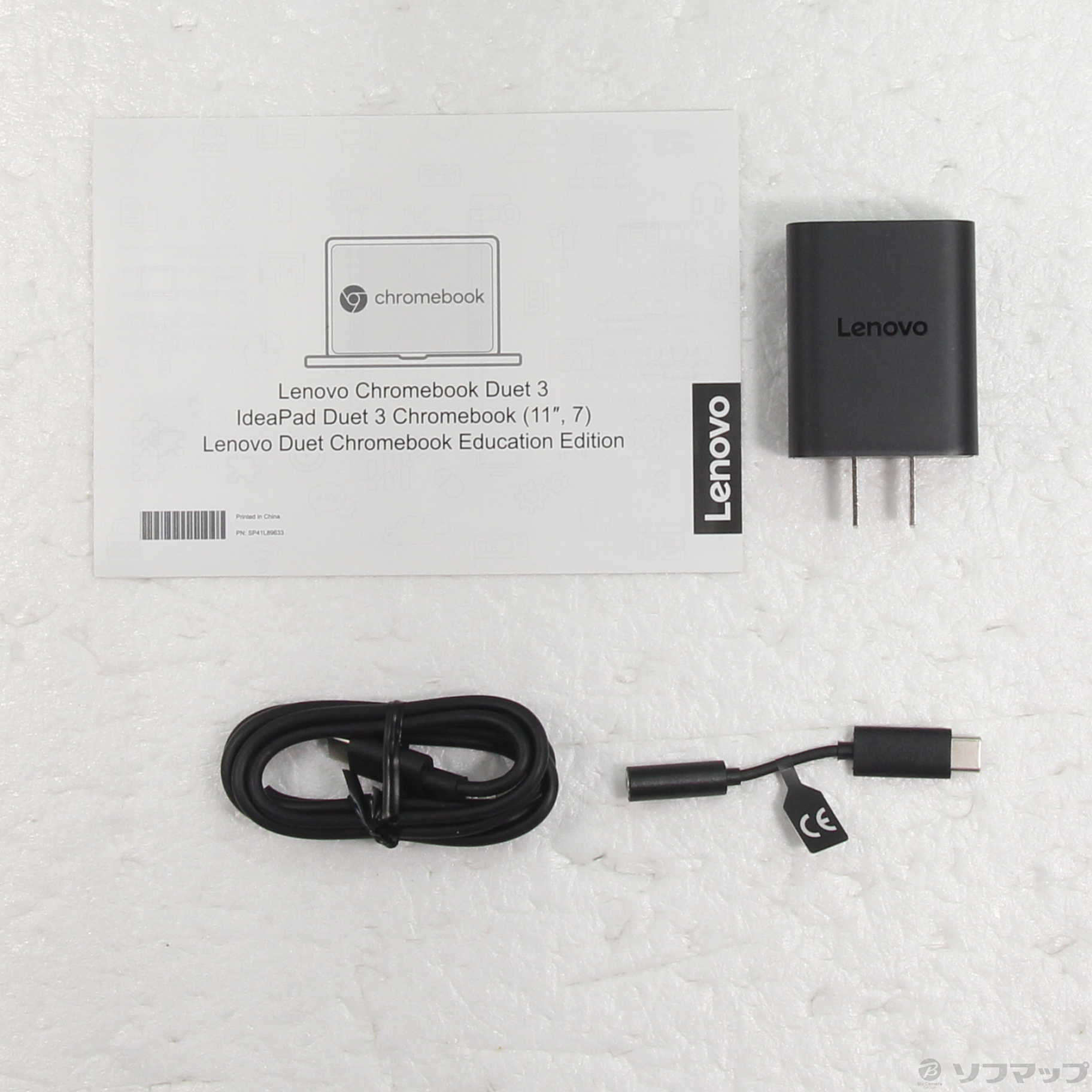 中古品〕 IdeaPad Duet 370 Chromebook 82T6000RJP ミスティブルー｜の