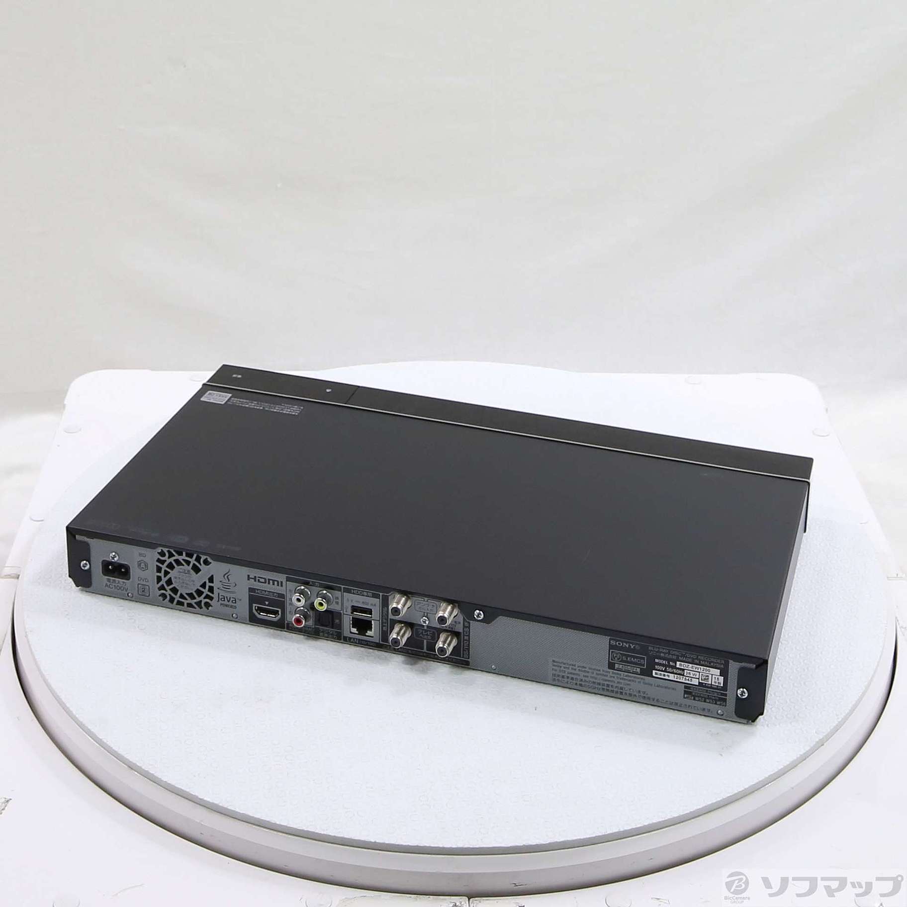 中古】〔中古品〕 1TB HDD内蔵 ブルーレイレコーダー BDZ-EW1200（USB