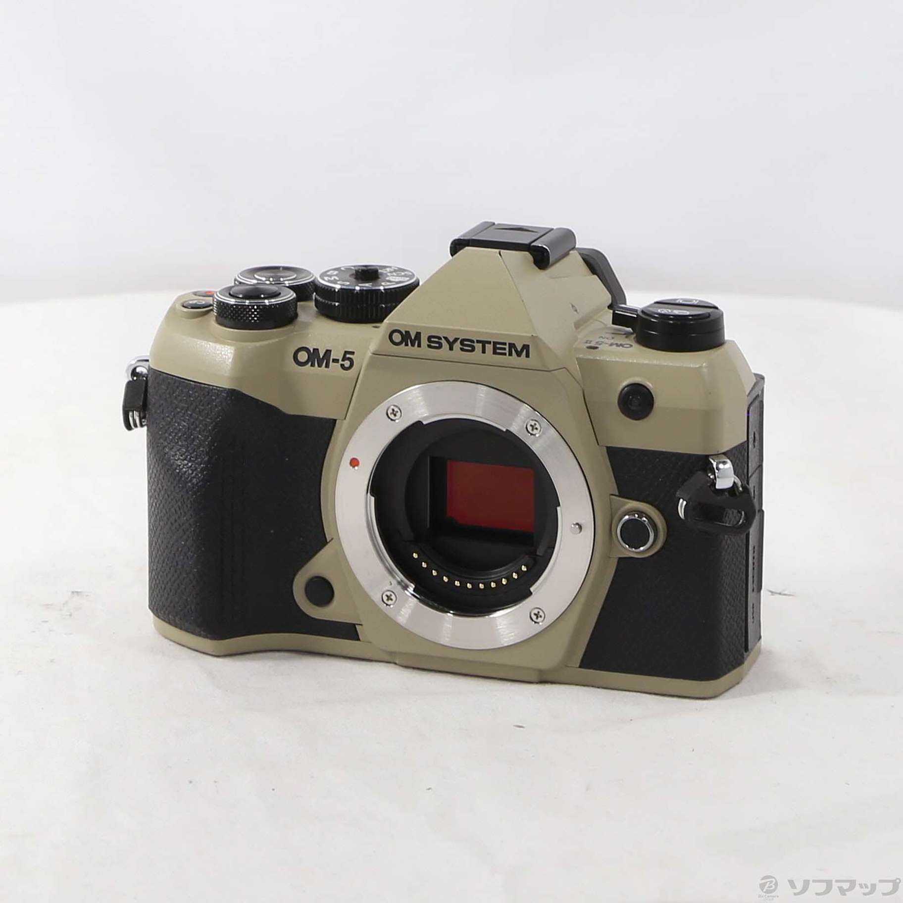中古】OM-5 Mark II ボディ サンドベージュ [2133074574233] - リコレ 