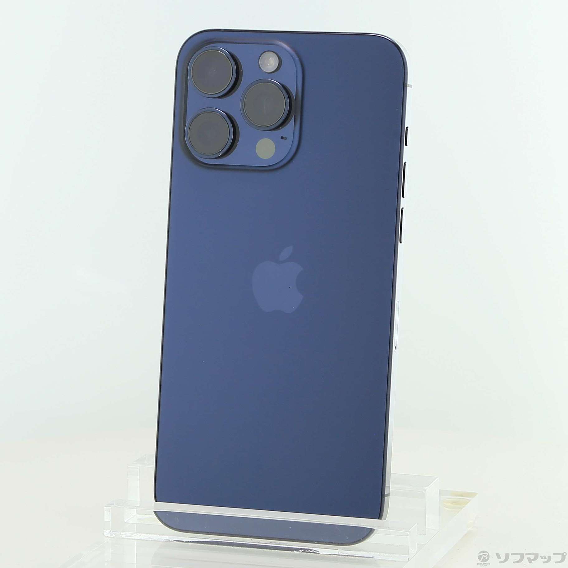 中古】iPhone15 Pro Max 256GB ブルーチタニウム MU6T3J／A SIMフリー